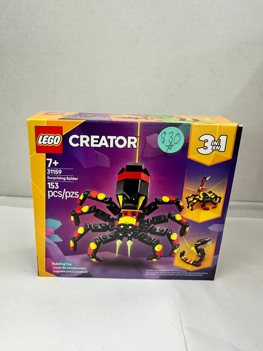 LEGO Creator 3 in 1 Wild Animals Surprising Spider 31159 Building Kit (153 Piece