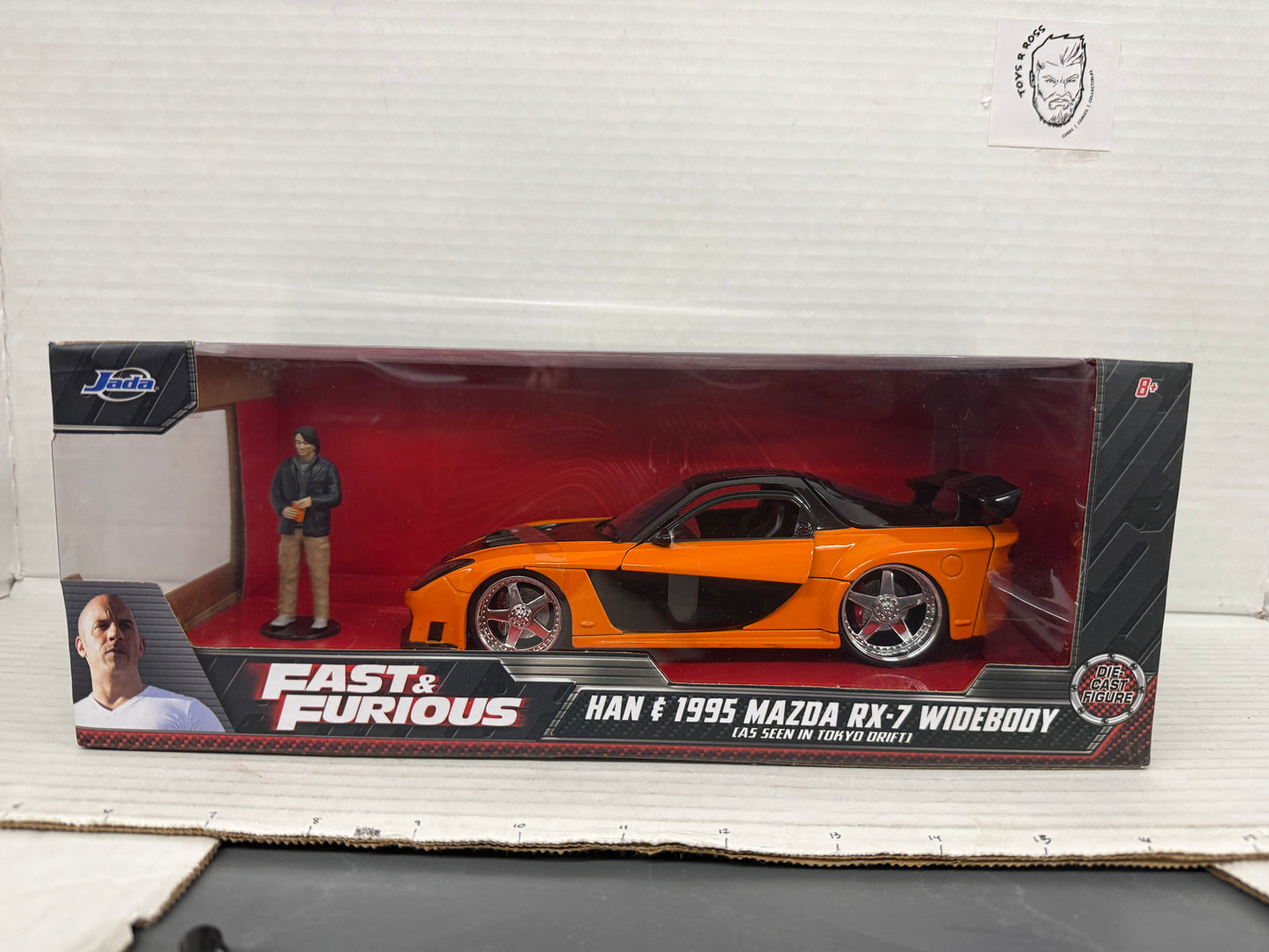JADA 1/24 1:24 1995 MAZDA RX-7 WIDEBODY HAN FAST & FURIOUS FD3S Veilside 🔰