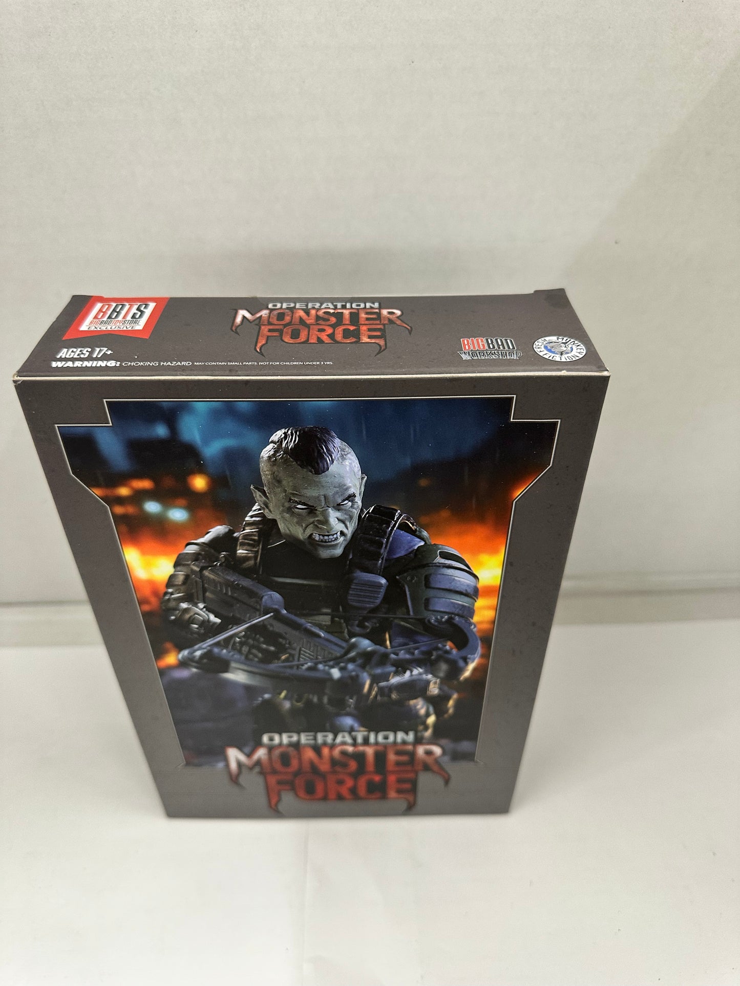 Operation Monster Force Season 02 Delta Red Nightshade Unit 1:12 Figure