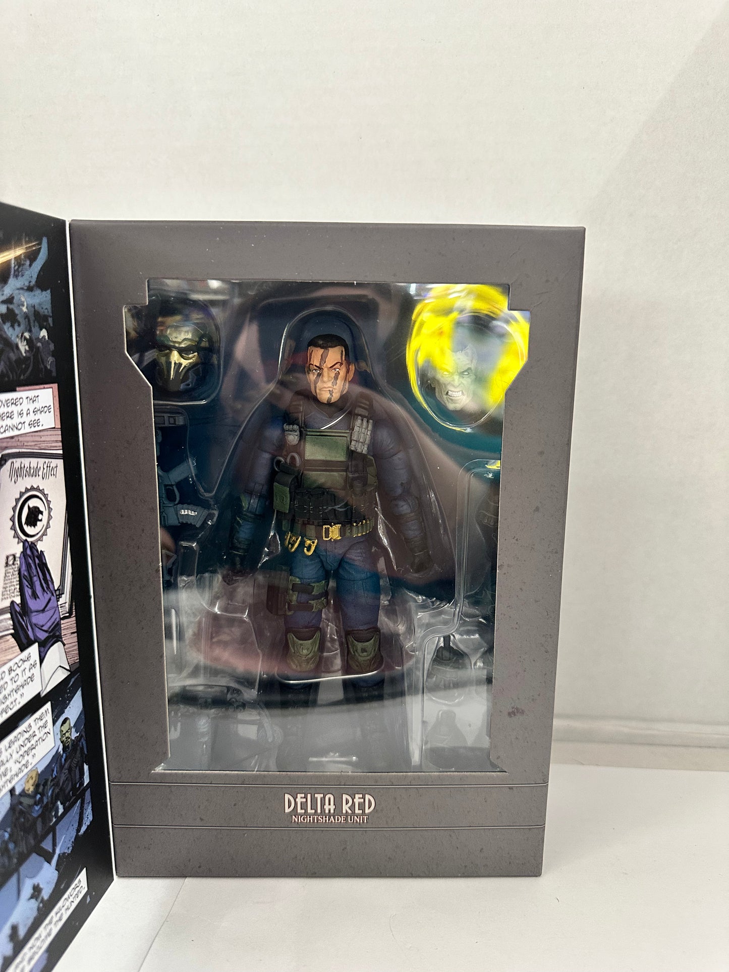 Operation Monster Force Season 02 Delta Red Nightshade Unit 1:12 Figure