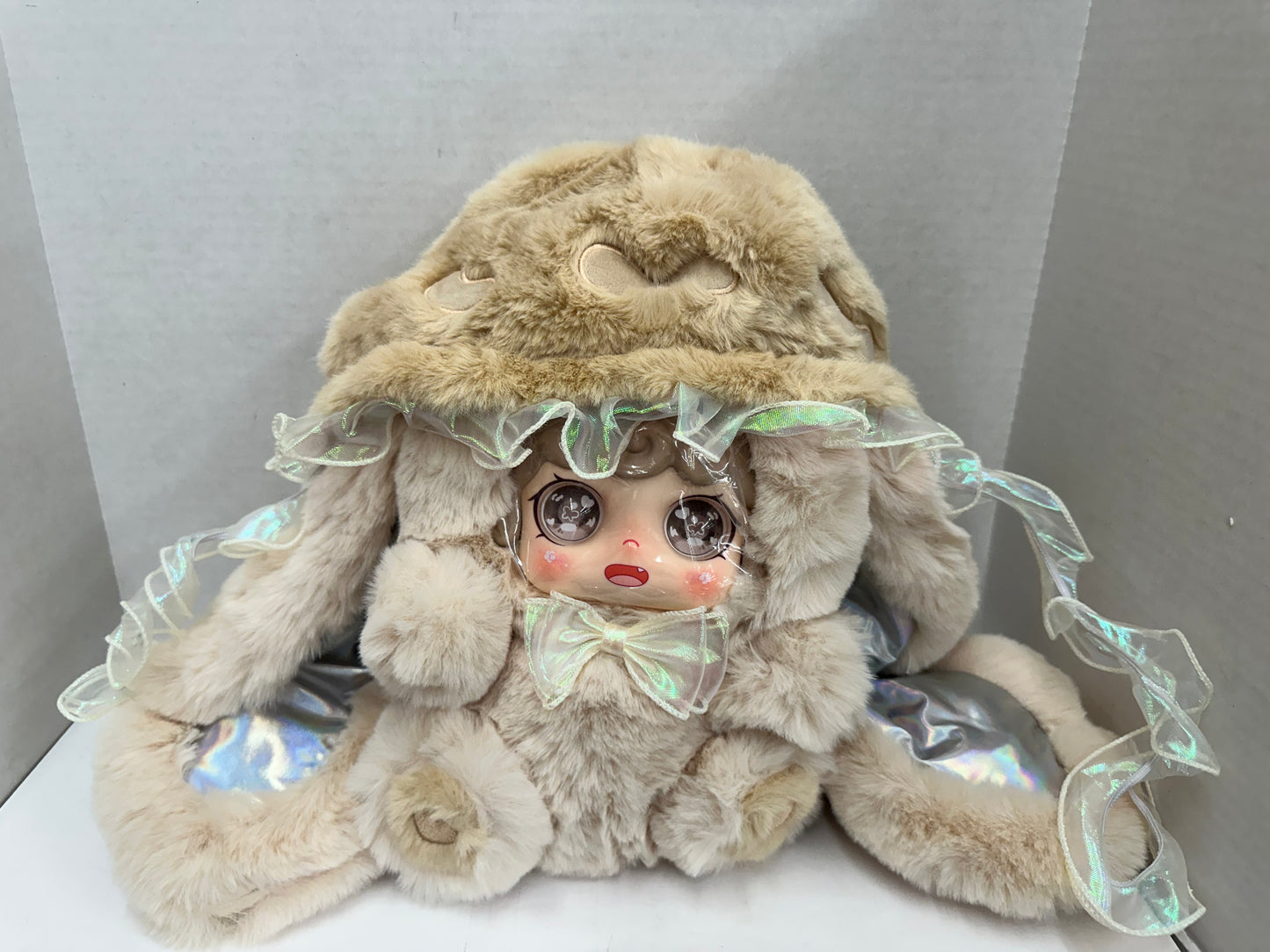 YouYou Jellyfish Hat plush 400% blind box confirmed - Pudding NEW