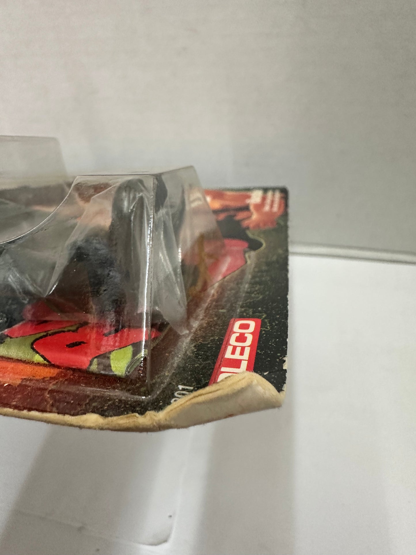 1985 Coleco Rambo The Force of Freedom Rambo Figure New Sealed Card Damage