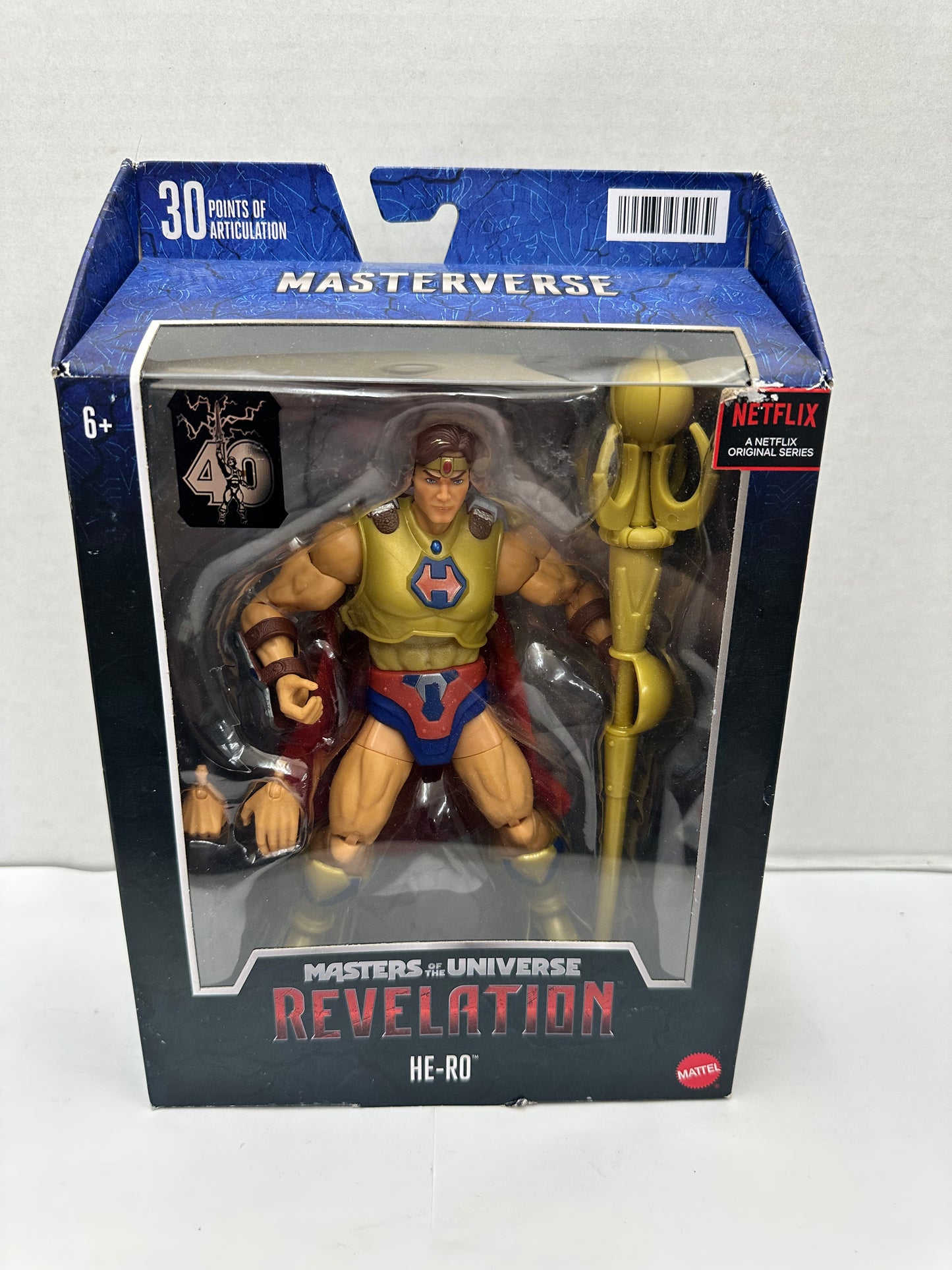 HE-RO Masterverse Masters of the Universe Revelation Figure Mattel DMG PK