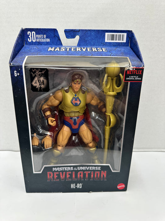 HE-RO Masterverse Masters of the Universe Revelation Figure Mattel DMG PK