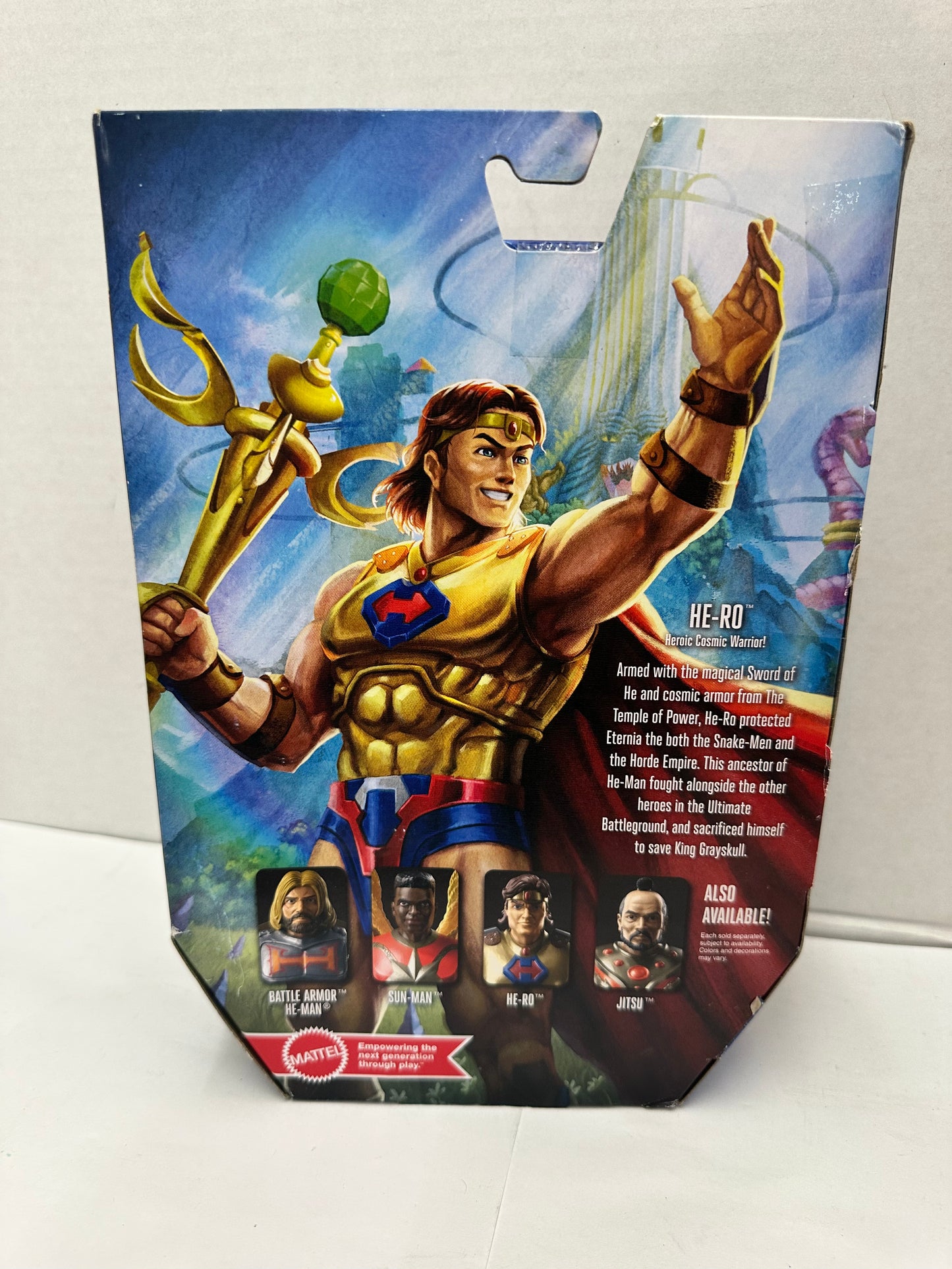 HE-RO Masterverse Masters of the Universe Revelation Figure Mattel DMG PK
