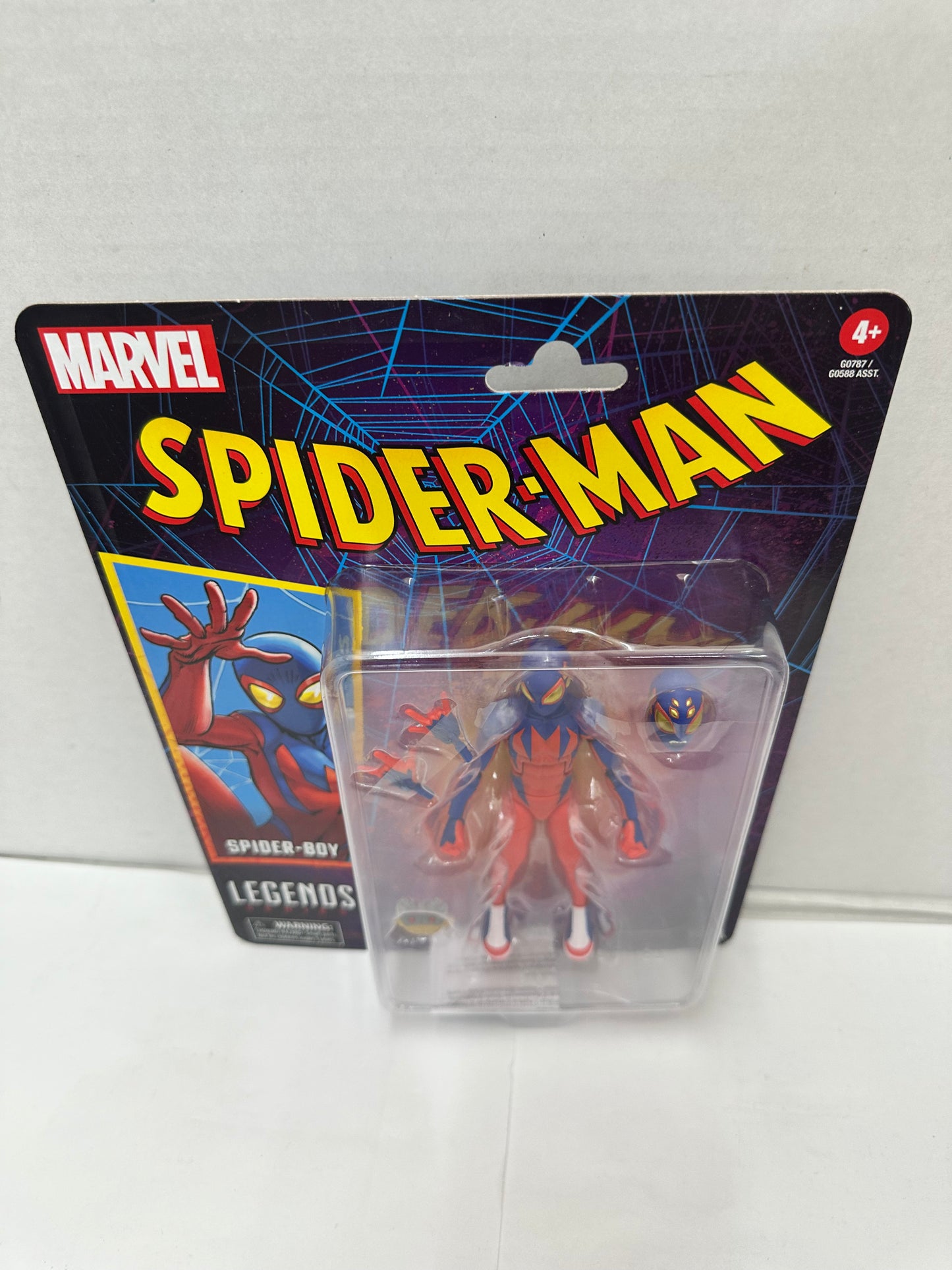 Marvel Legends Series Spider-Boy, Retro Comics Action Figure