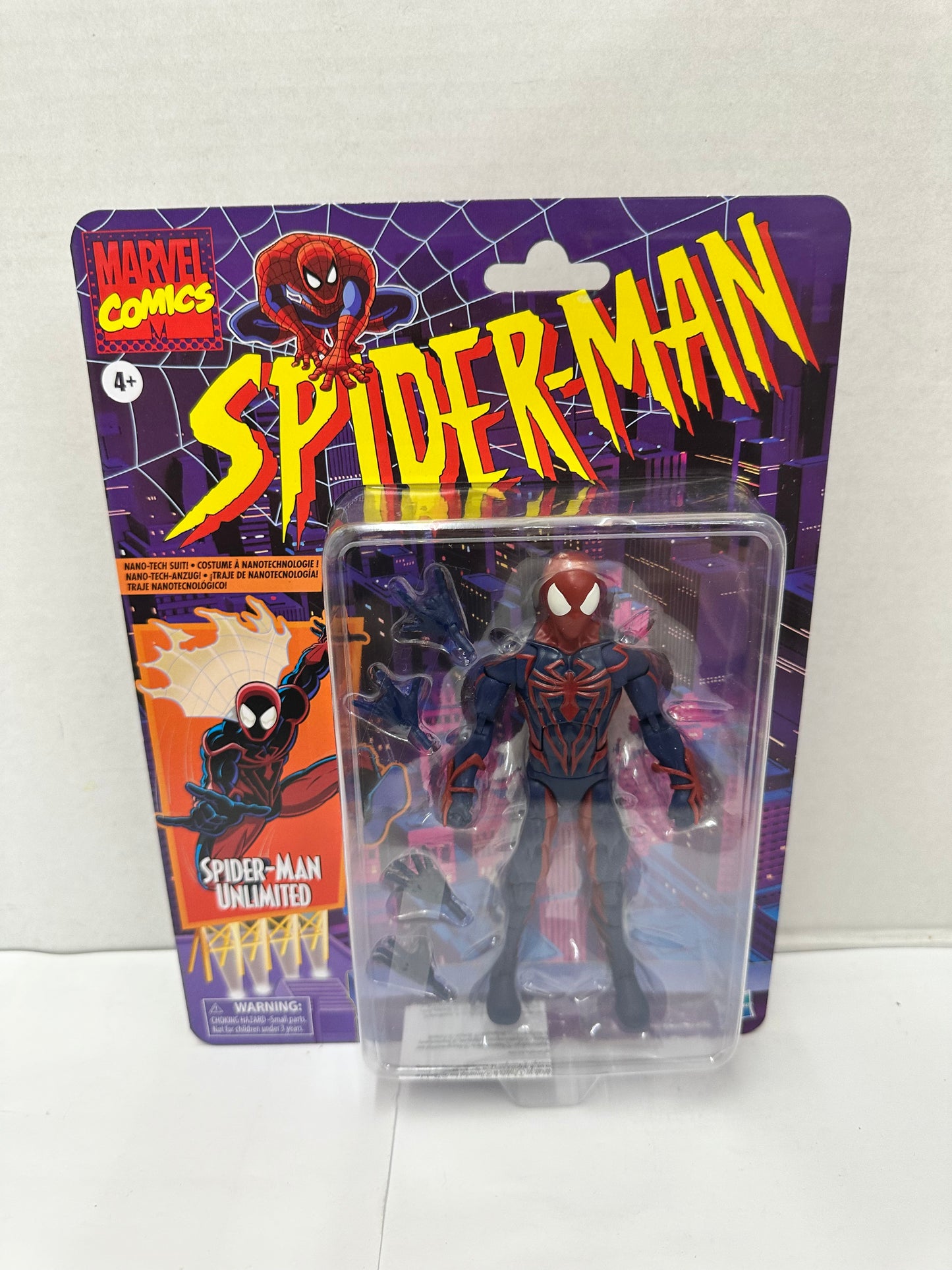 Marvel Legends Series Spider-Man Comics Retro Spider-Man Unlimited Action Figure