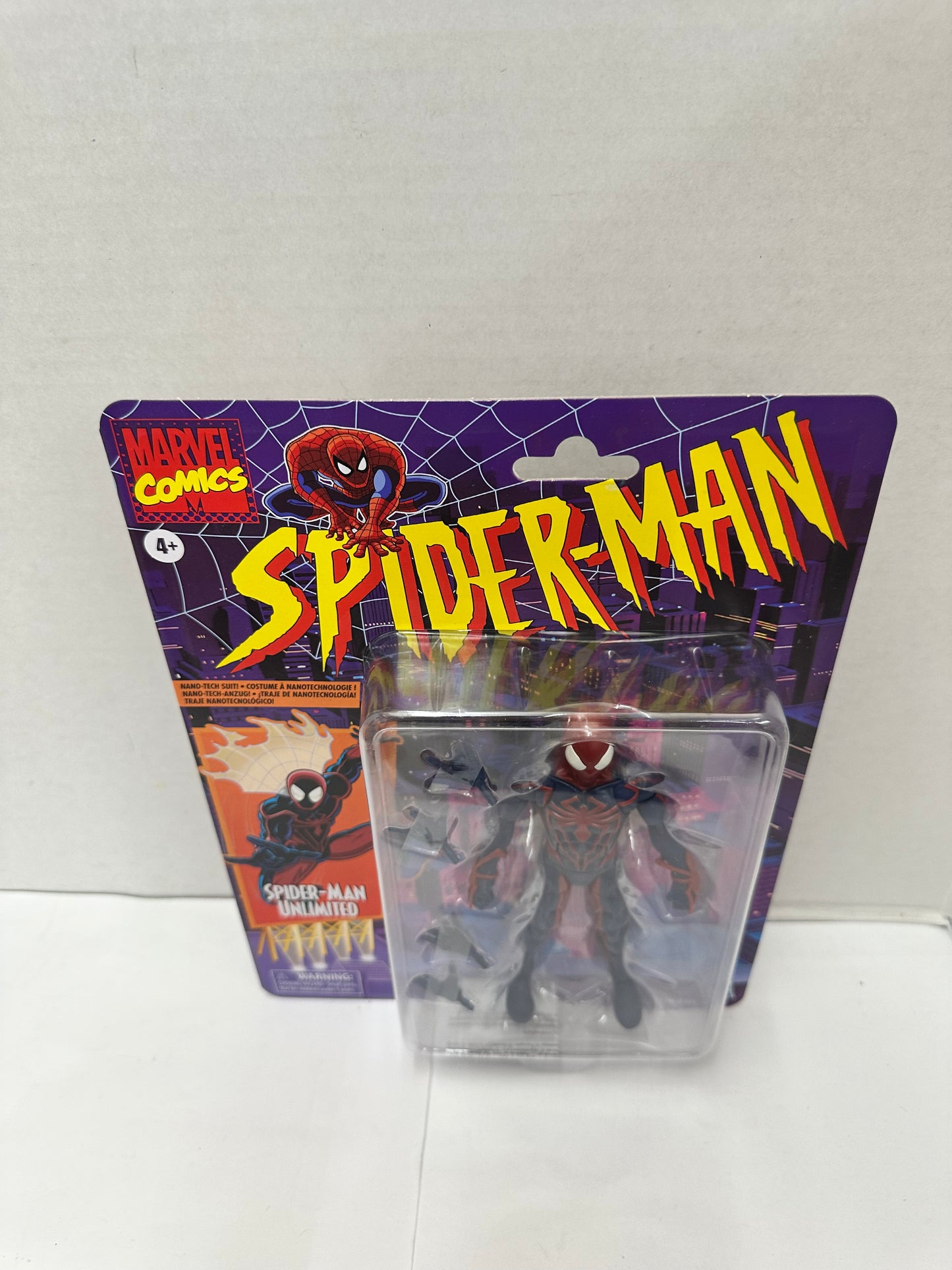 Marvel Legends Series Spider-Man Comics Retro Spider-Man Unlimited Action Figure