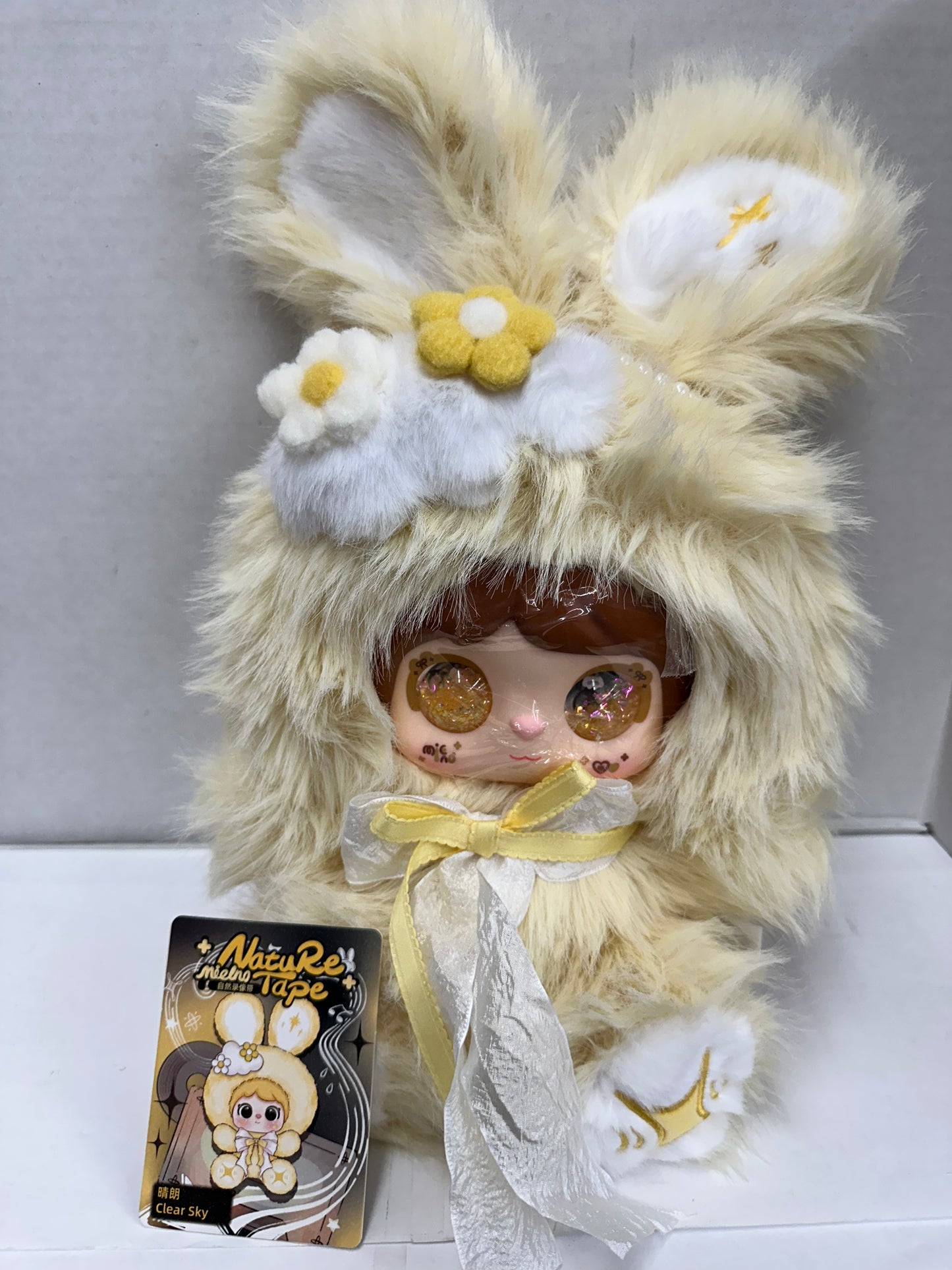 O Men Feng Mielno Nature Tape-Clear Sky With Glitter Liquid Eyes Open