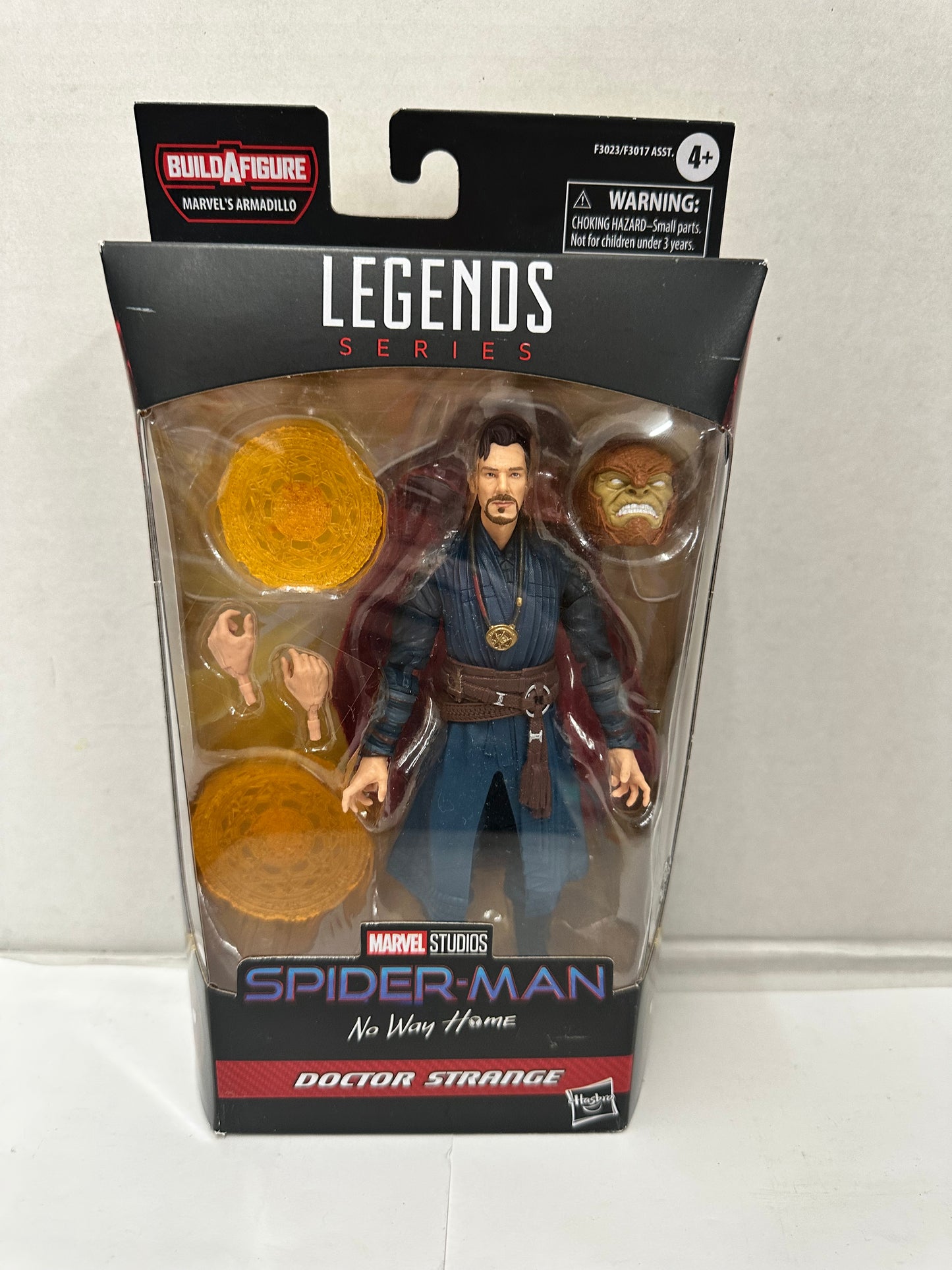 Marvel Legends Spider-Man “No Way Home” DR. Strange New BUILD A FIGURE Armadillo