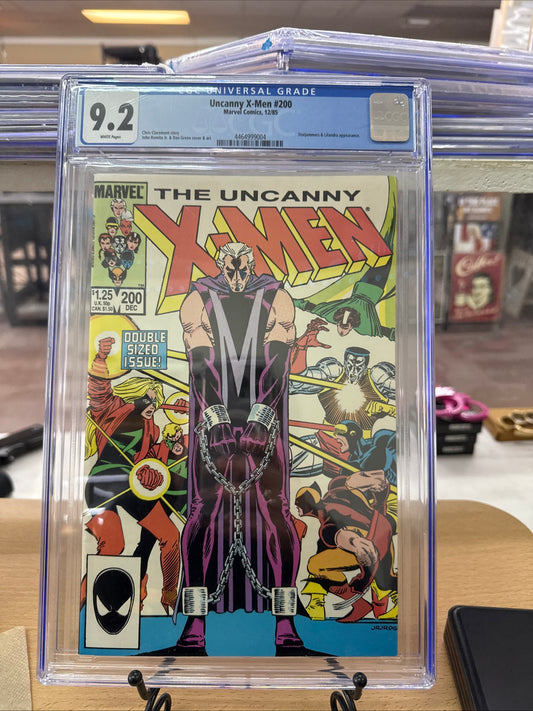 UNCANNY X-MEN #200 (Marvel Comics, 1985) CGC Graded 9.2 ~ WHITE Pages