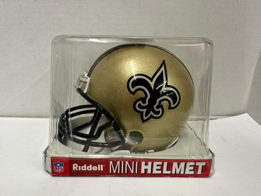 New Orleans Saints Mini Helmet Riddell NFL Licensed