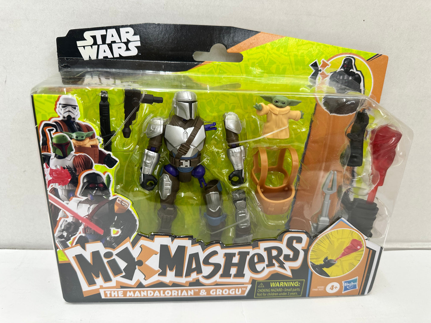 Mix Mashers Star Wars Mandalorian & Grogu Action Figure 2025 Hasbro