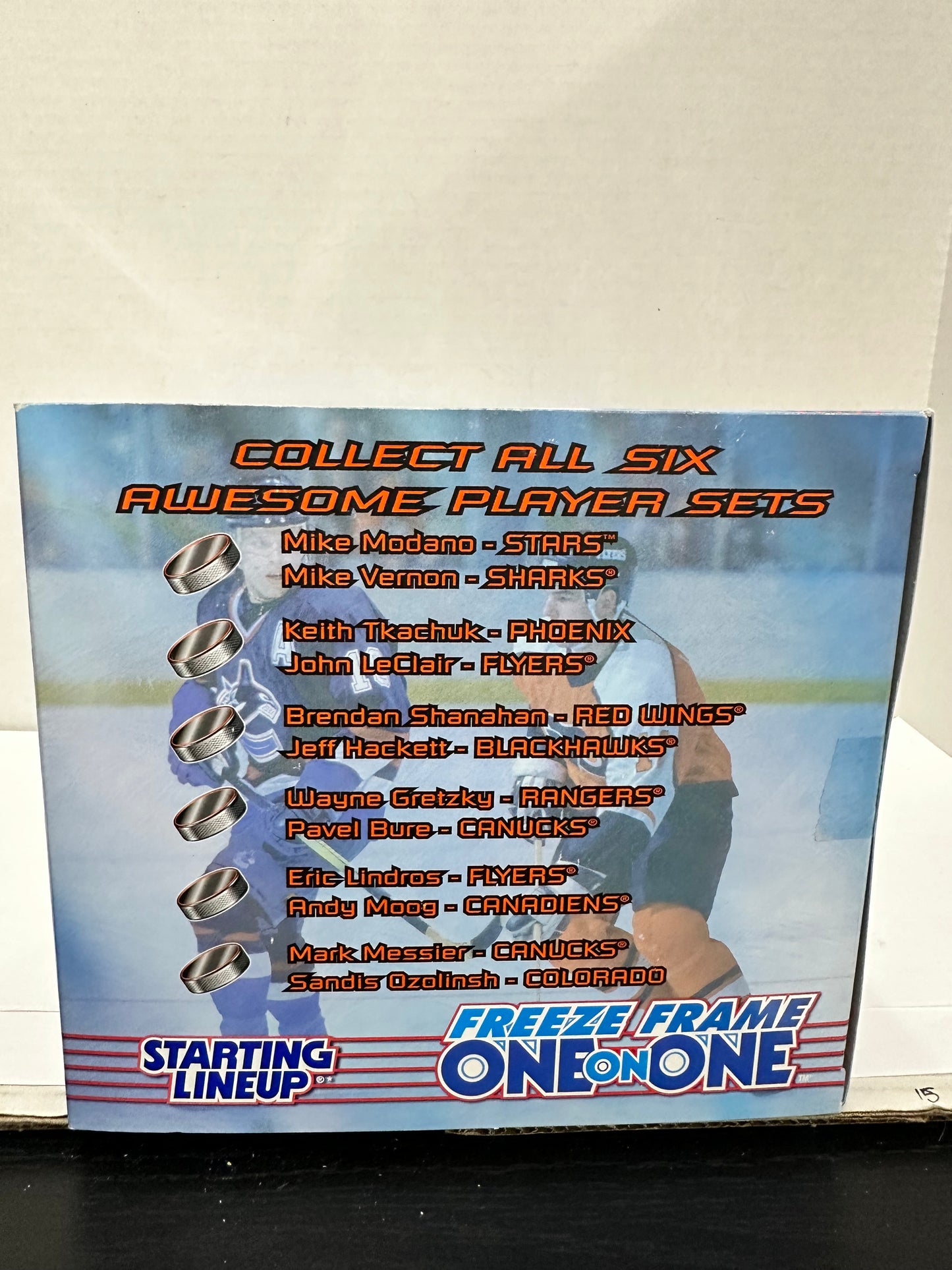 1998 Starting  Lineup Freeze Frame One on One Wayne Gretzky & Pavel Bure - New