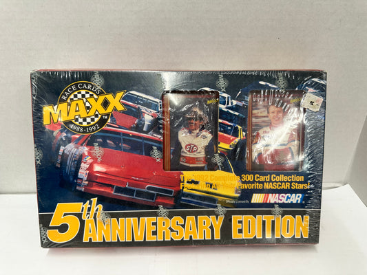 Maxx 1992 5th Anniversary Edition 300 Card Set NASCAR Factory Sealed
