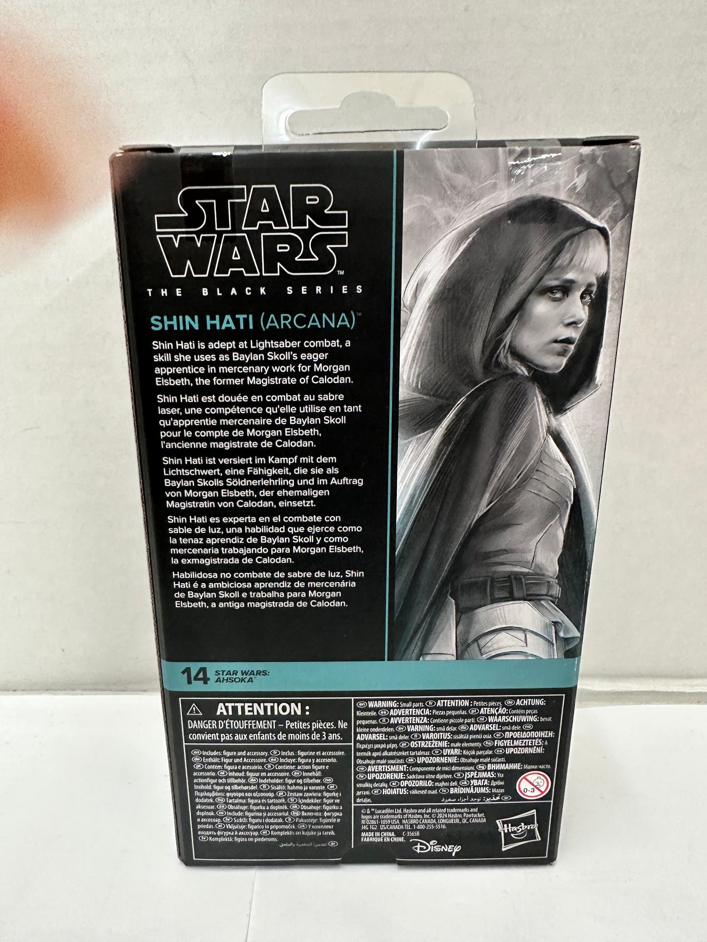 Star Wars Black Series Shin Hati Arcana #14 Some Box Damage