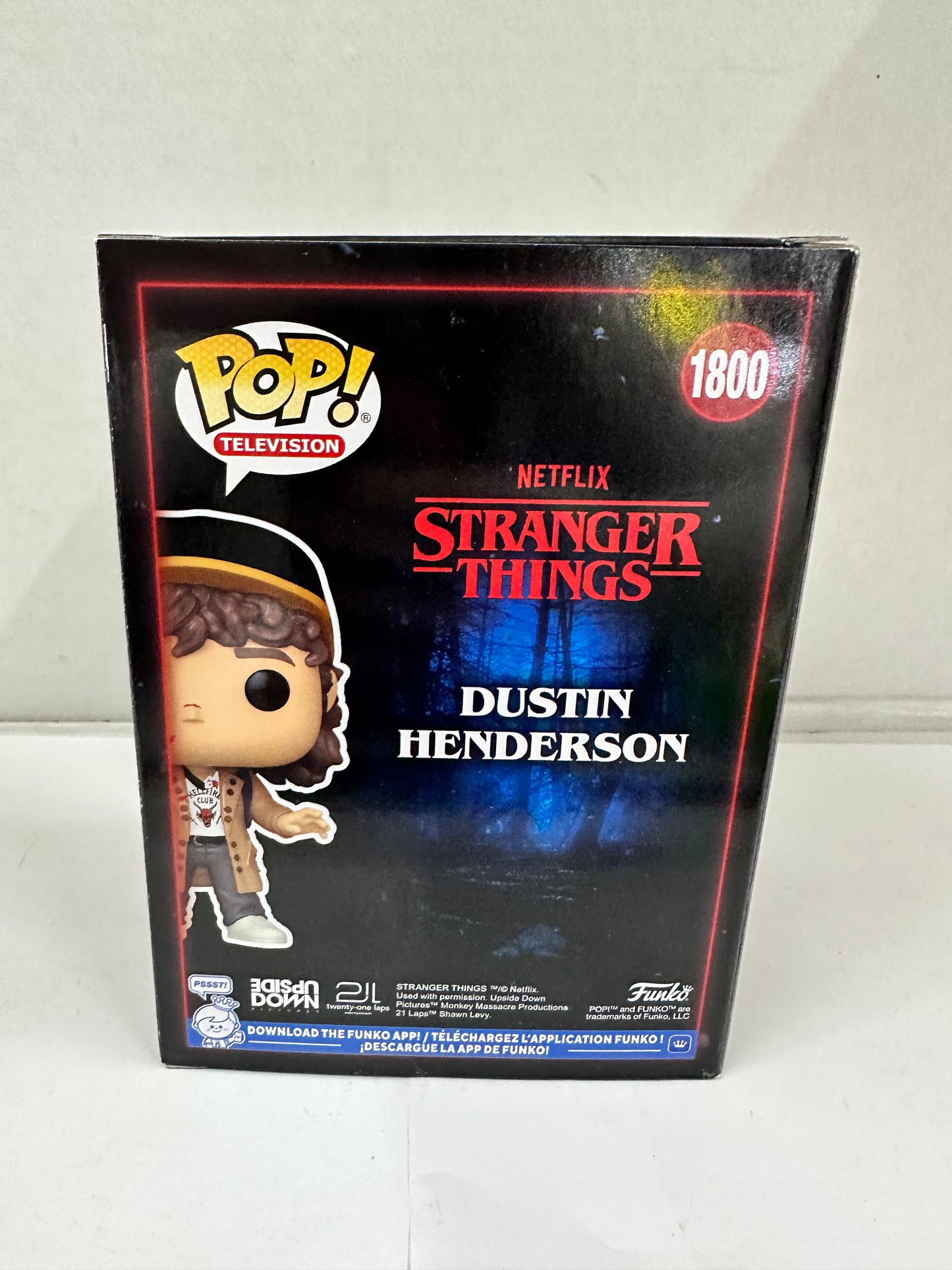 Funko Pop: Stranger Things - Dustin Henderson - Hot Topic (Exclusive) #1800