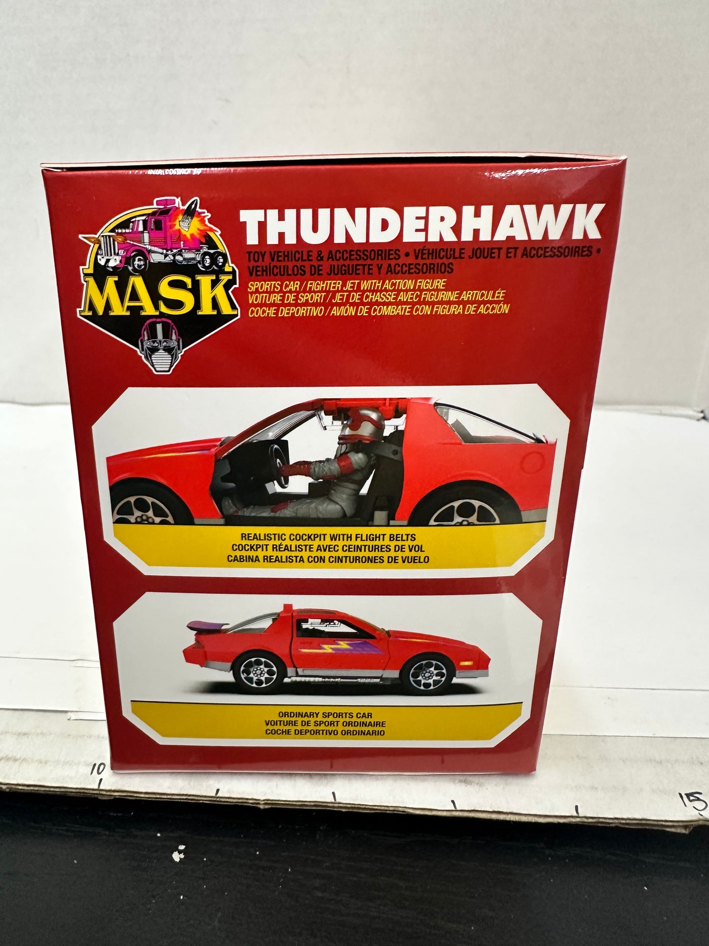 The Loyal Subjects MASK Thunderhawk Matt Tracker Figure And Vehicle Set
