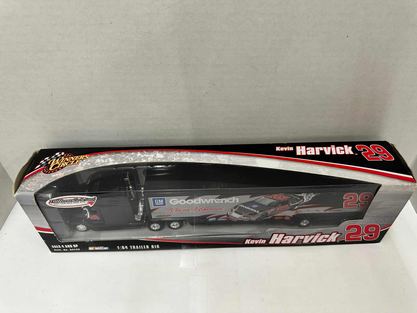 2004 #29 Kevin Harvick GM Goodwrench Hauler 1/64 Winner's Circle NASCAR Diecast