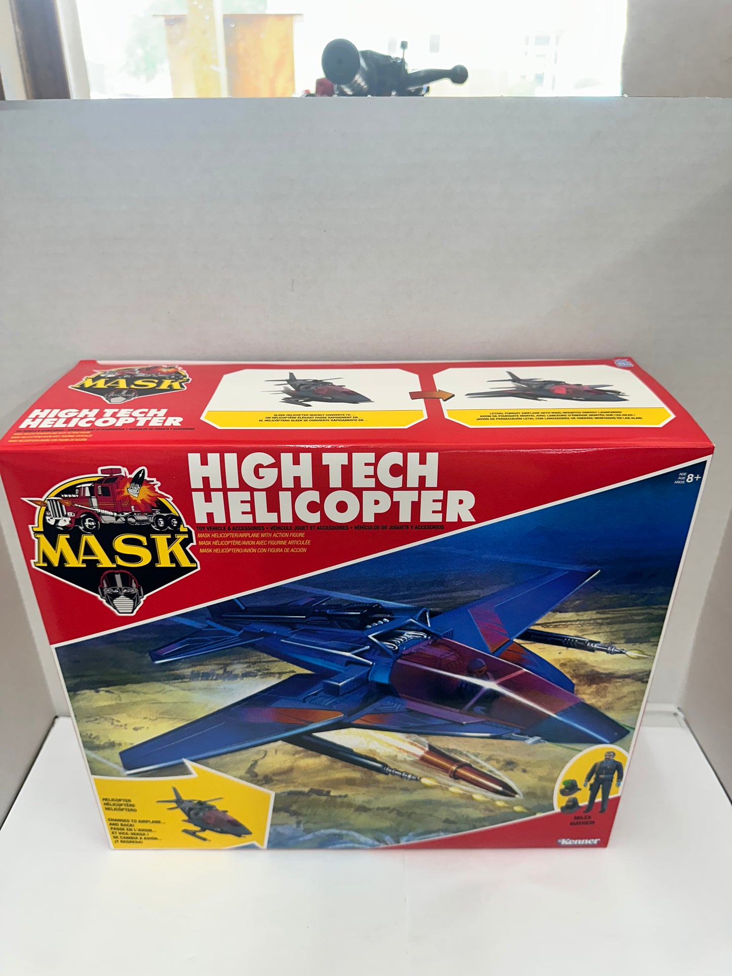 M.A.S.K. High Tech Helicopter Vehicle Loyal Subjects Action Figure Playset