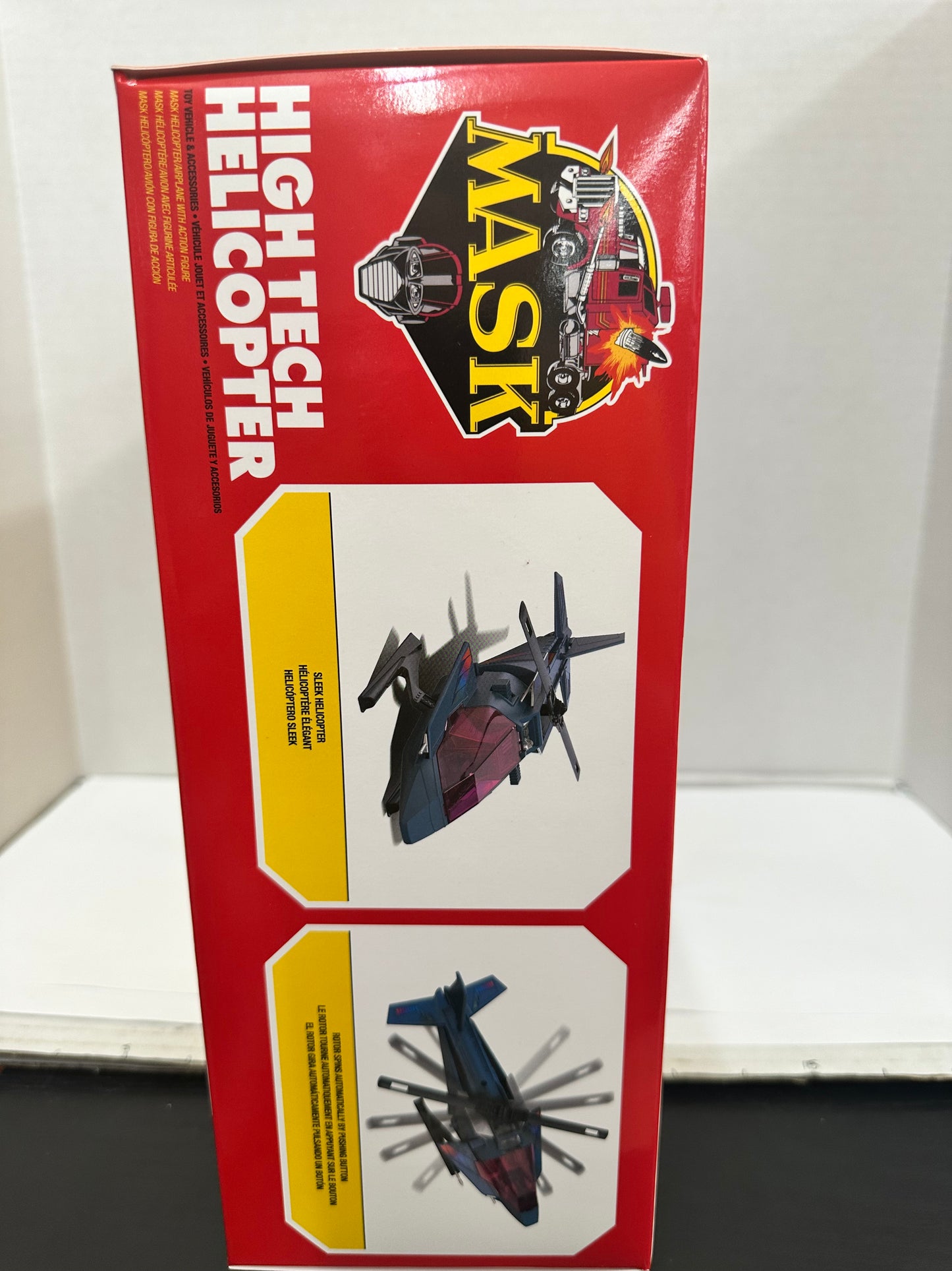 M.A.S.K. High Tech Helicopter Vehicle Loyal Subjects Action Figure Playset