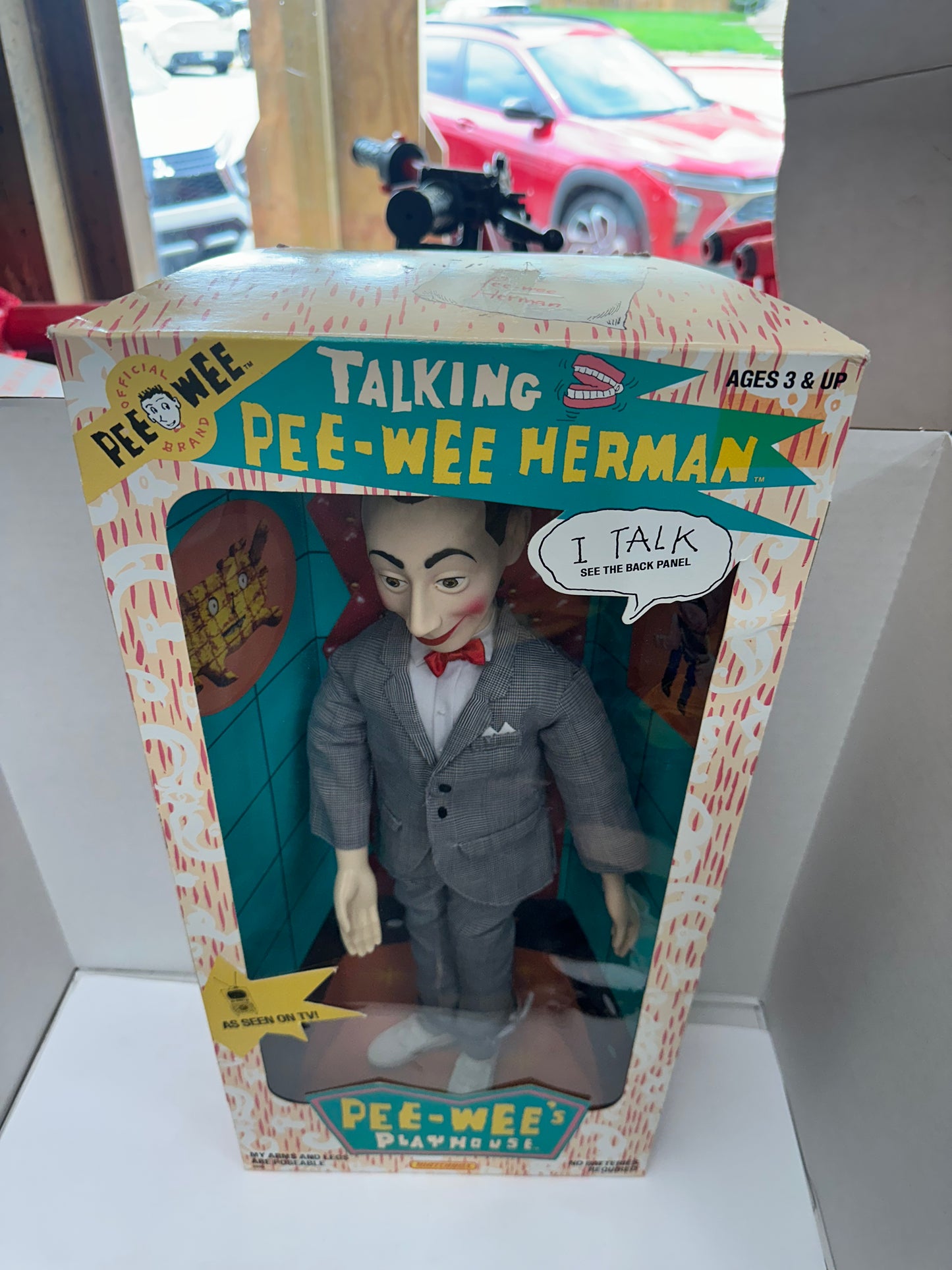 Vintage 1987 Talking Pee-Wee Herman Doll - Open Box