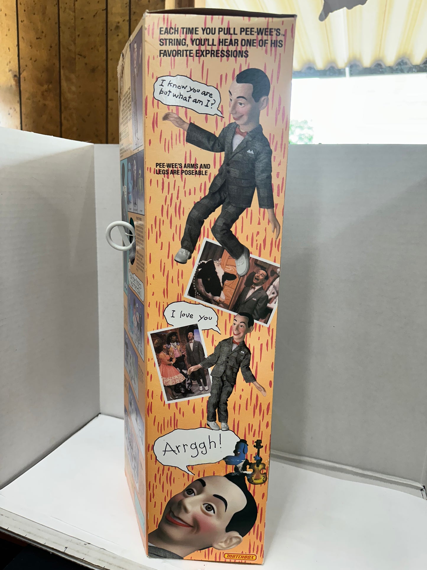 Vintage 1987 Talking Pee-Wee Herman Doll - Open Box