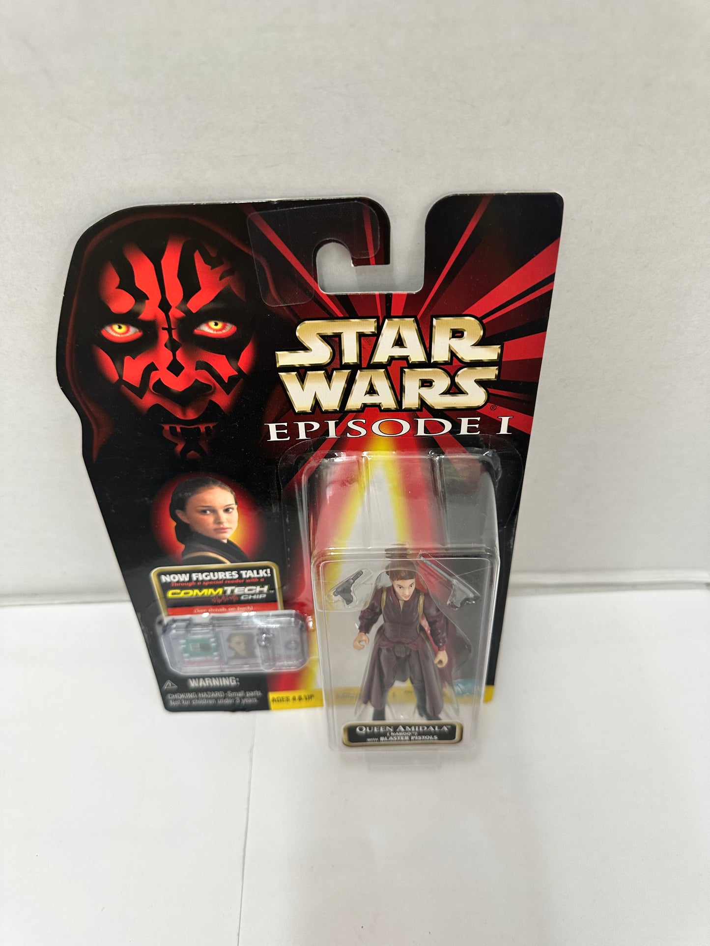 Star Wars Episode I Queen Amidala Action Figure 1998 Hasbro  New