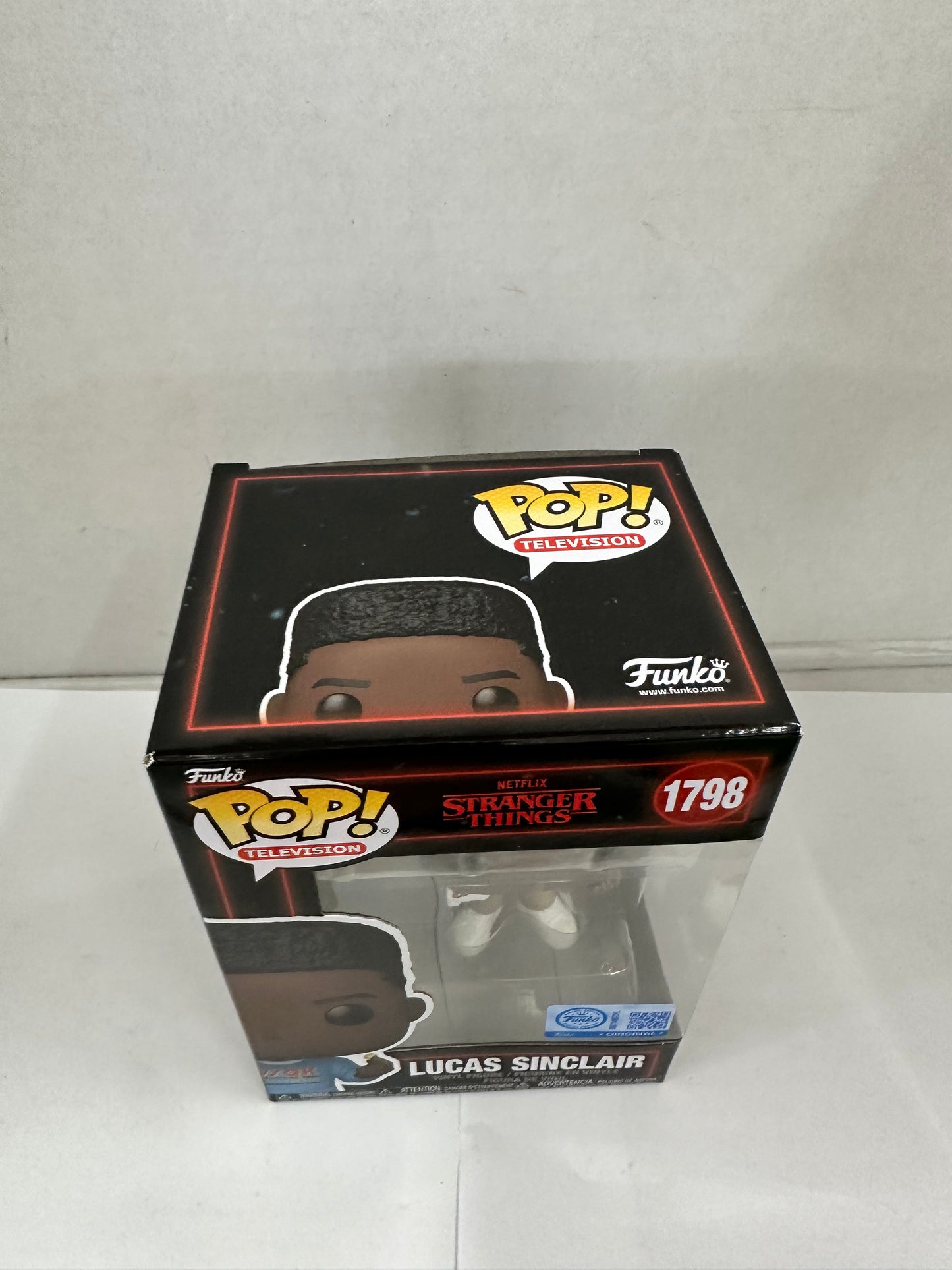 Funko Pop! Stranger Things Lucas Sinclair (with Popcorn) #1798