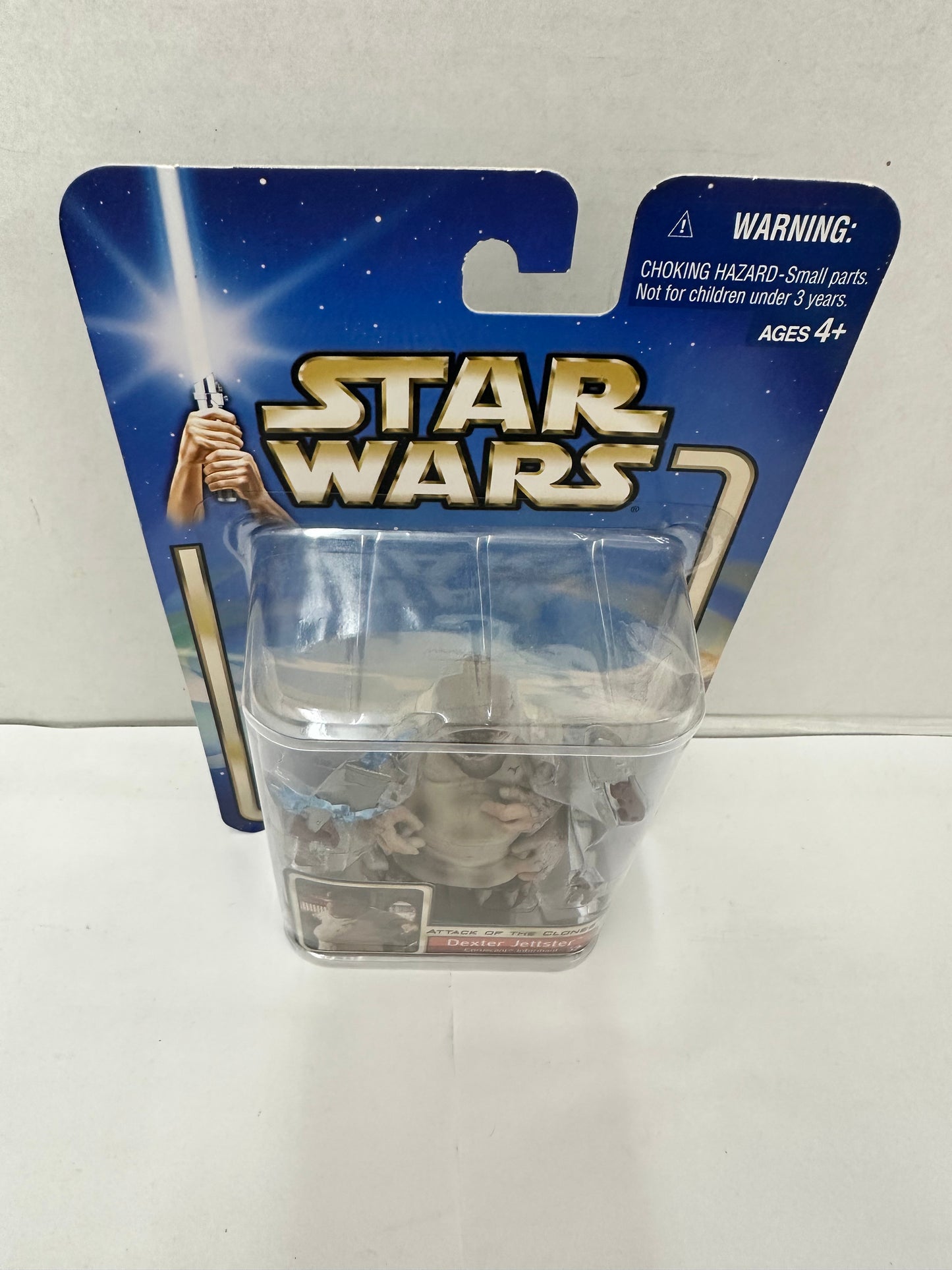 Star Wars Attack Of The Clones Dexter Jettster 3.75" Action Figure 2002 Hasbro