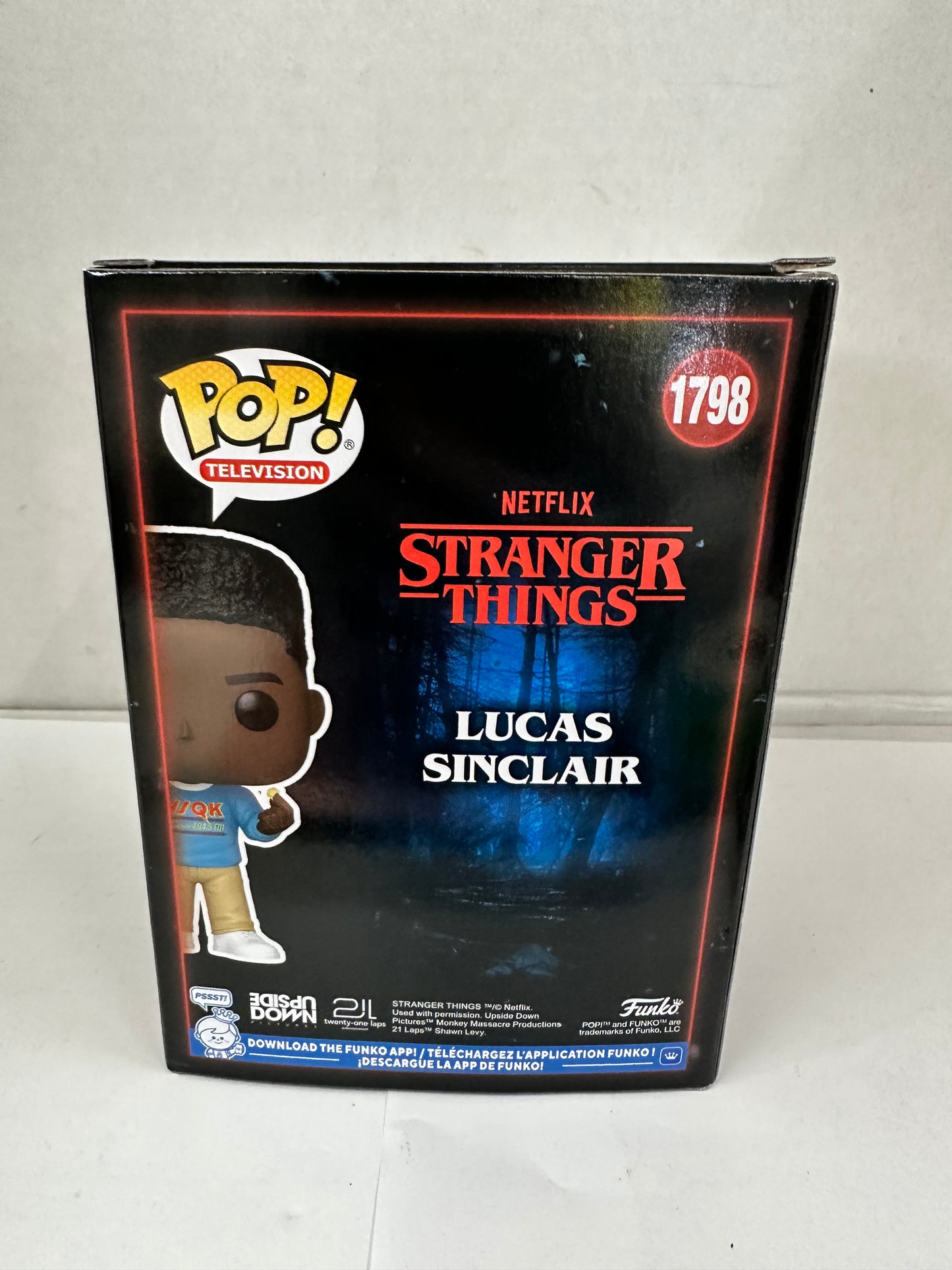 Funko Pop! Stranger Things Lucas Sinclair (with Popcorn) #1798