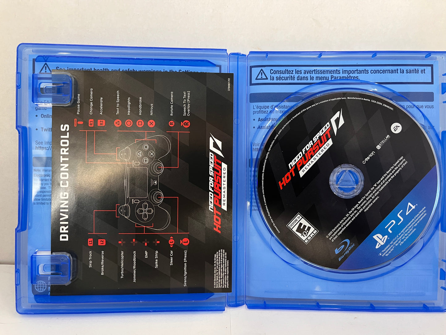 Need for Speed Hot Pursuit - Remaster - Sony PlayStation 4 PS4