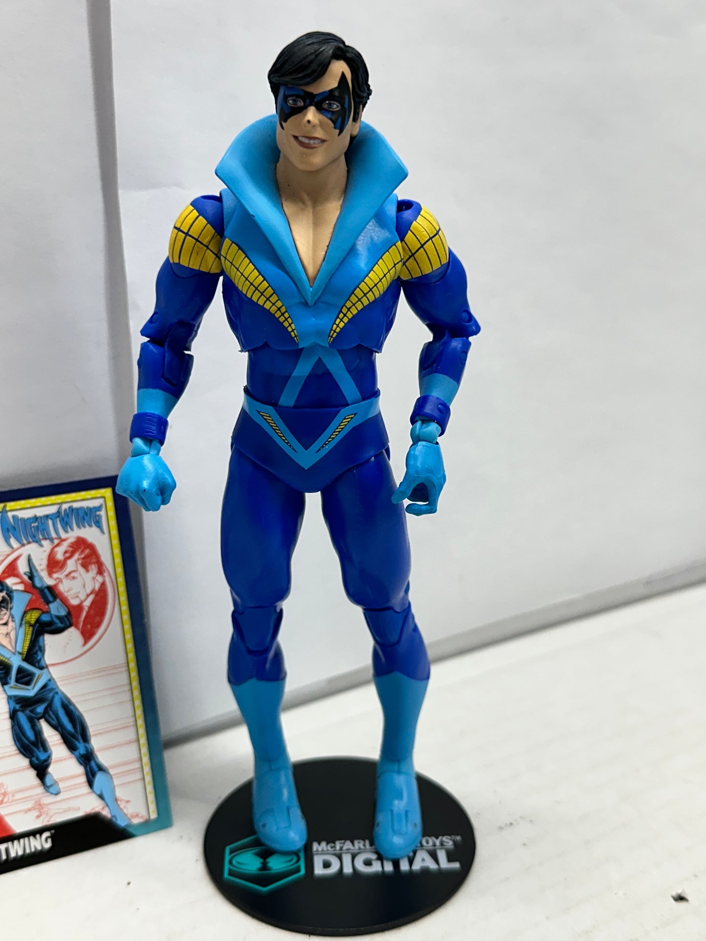 NIGHTWING Teen Titans Costume DC Multiverse McFarlane Digital Loose Complete
