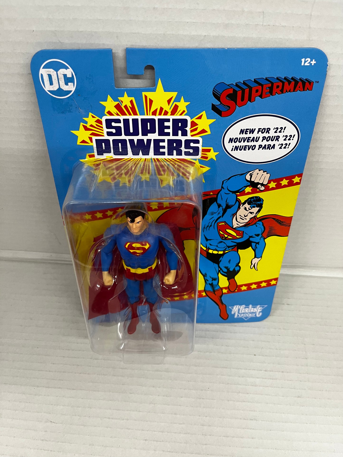 McFarlane Toys DC Superpowers Superman 5" Action Figure, 2022