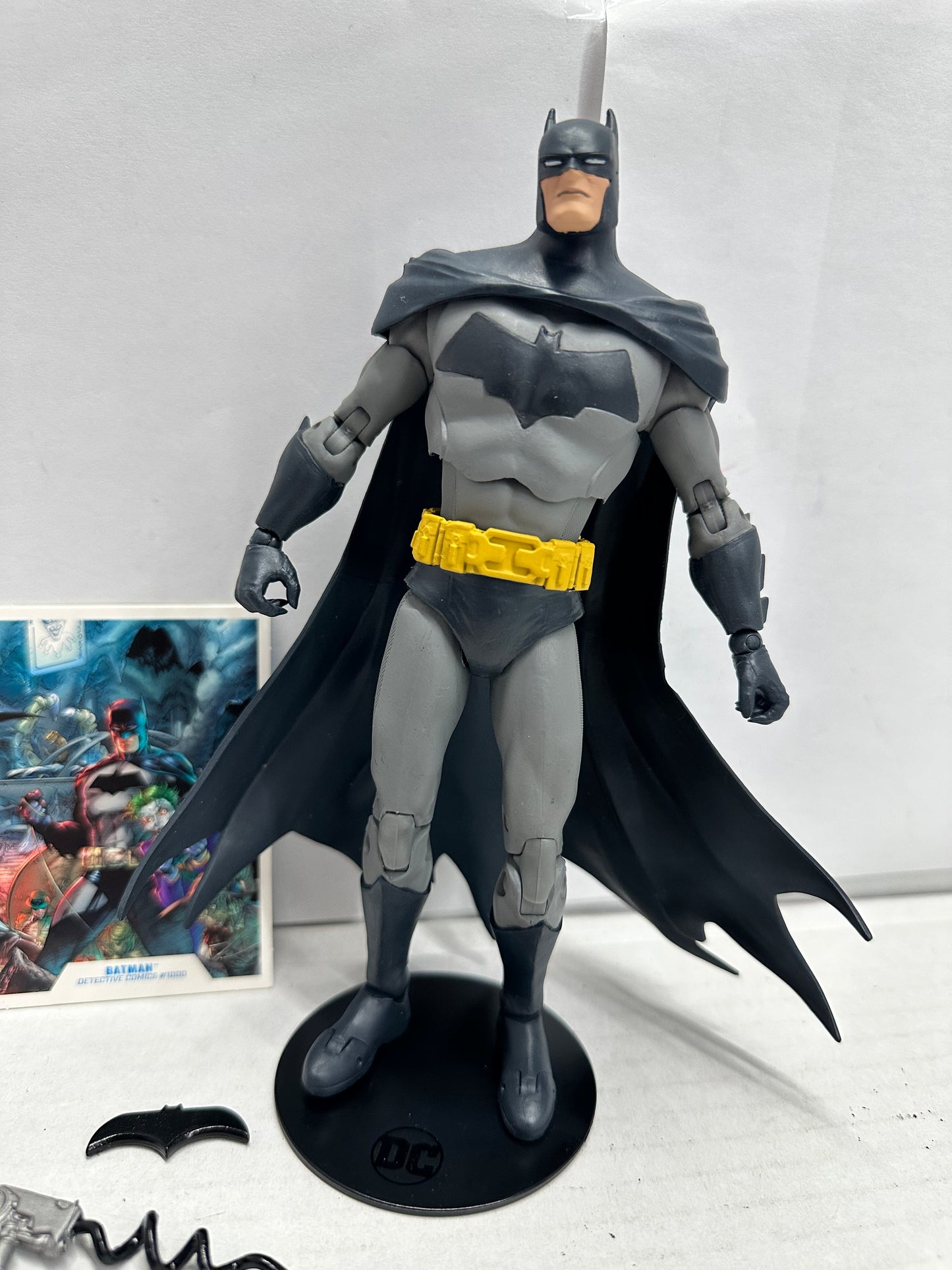 DC Multiverse Batman 7" Action Figure Detective Comics #1000 Mcfarlane Complete