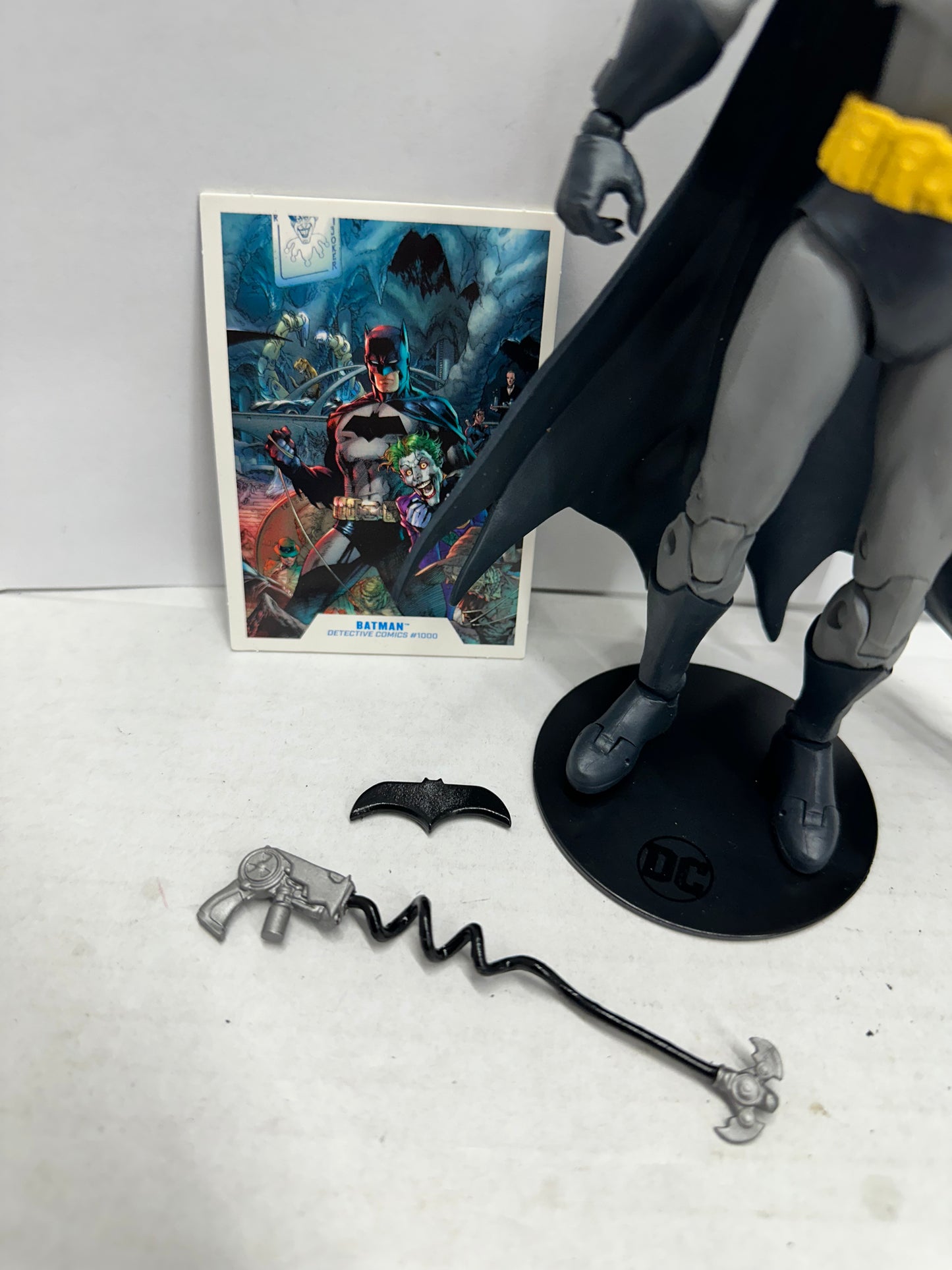 DC Multiverse Batman 7" Action Figure Detective Comics #1000 Mcfarlane Complete