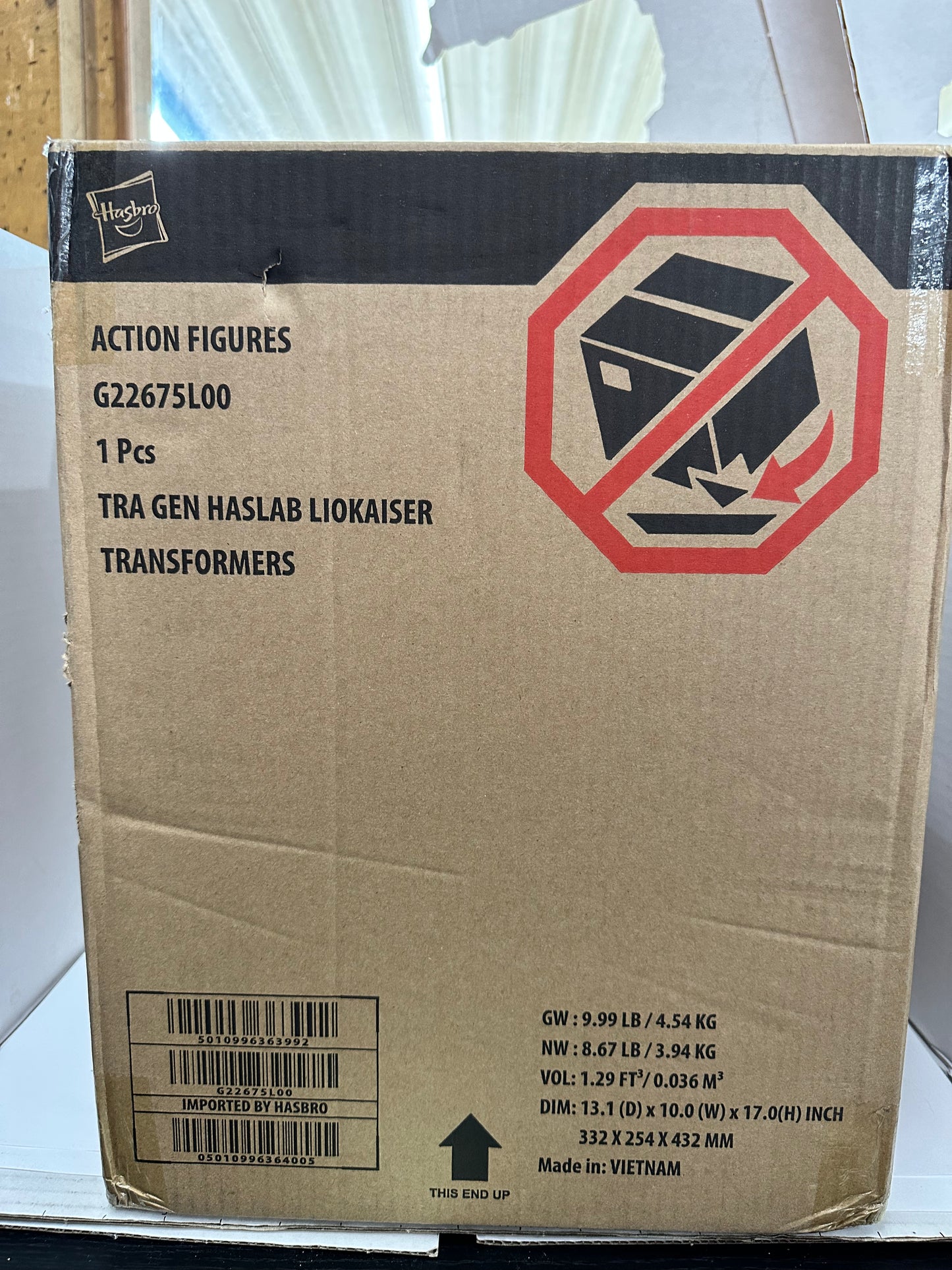 Hasbro Transformers Haslab Legacy Liokaiser | Sealed Shipper Sleeve