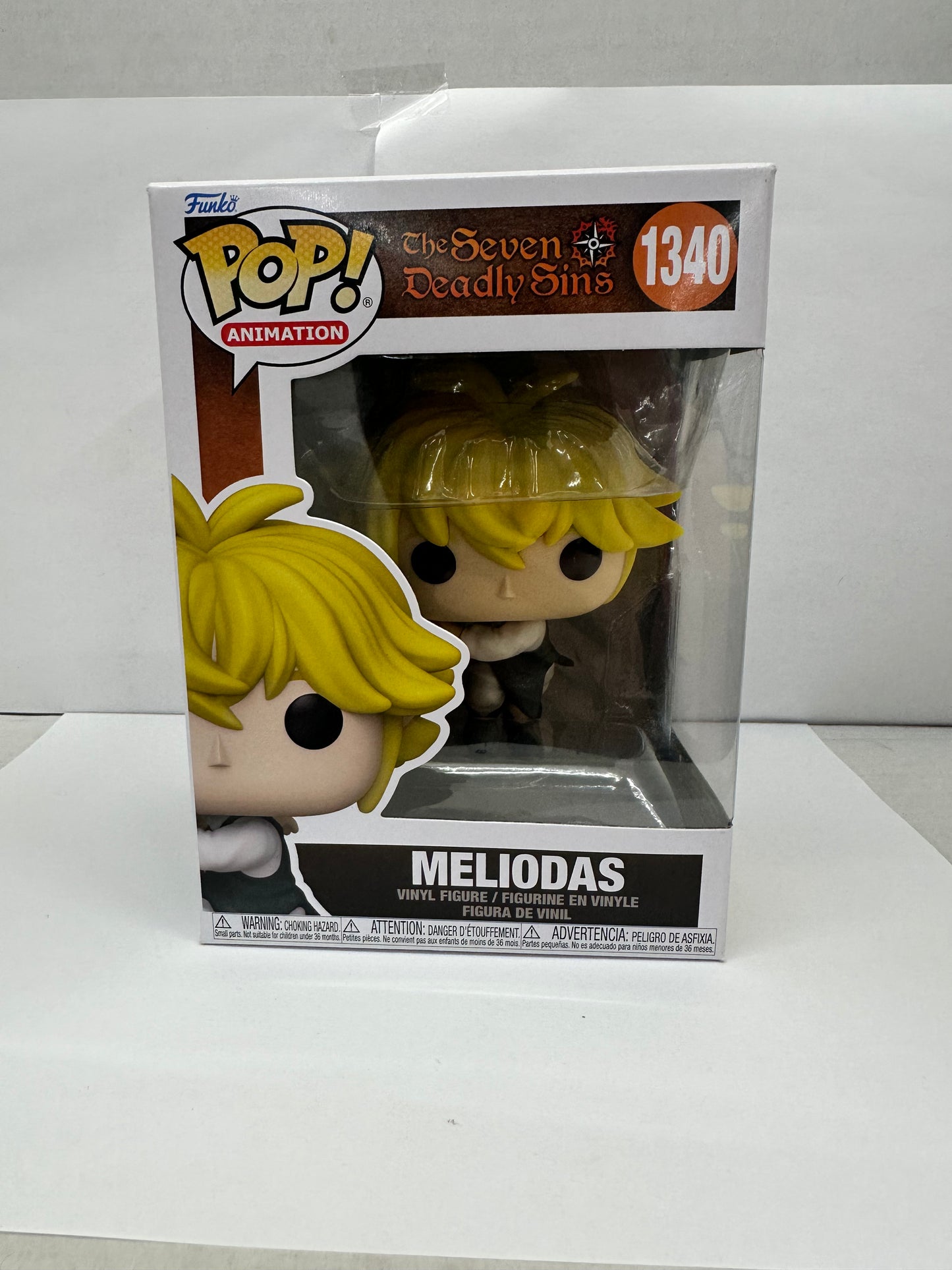 Funko The Seven Deadly Sins S1 POP Meliodas Vinyl Figure
