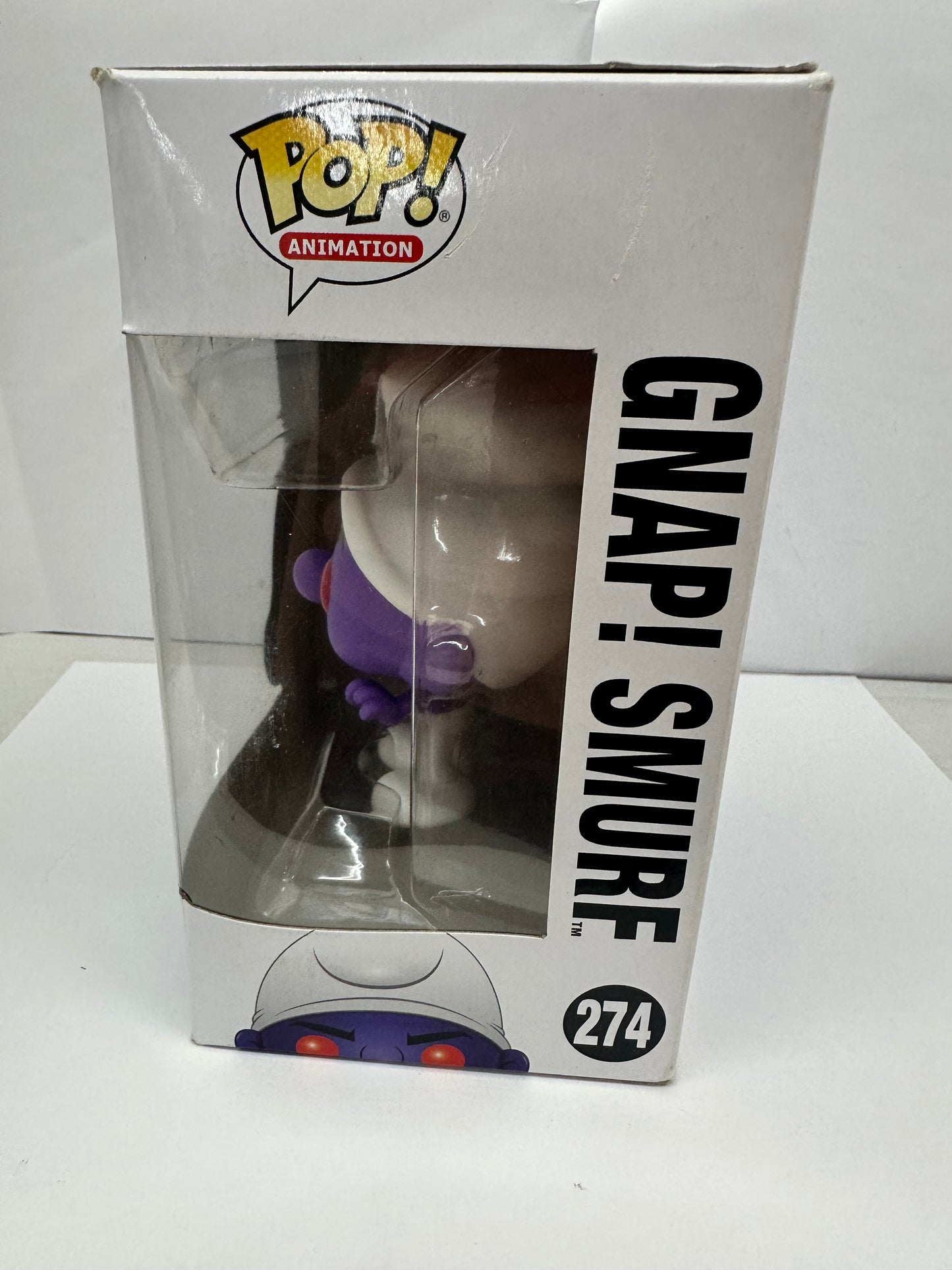 Funko Pop The Smurfs Purple GNAP Smurf #274 Figure Vaulted Collectible- NIB