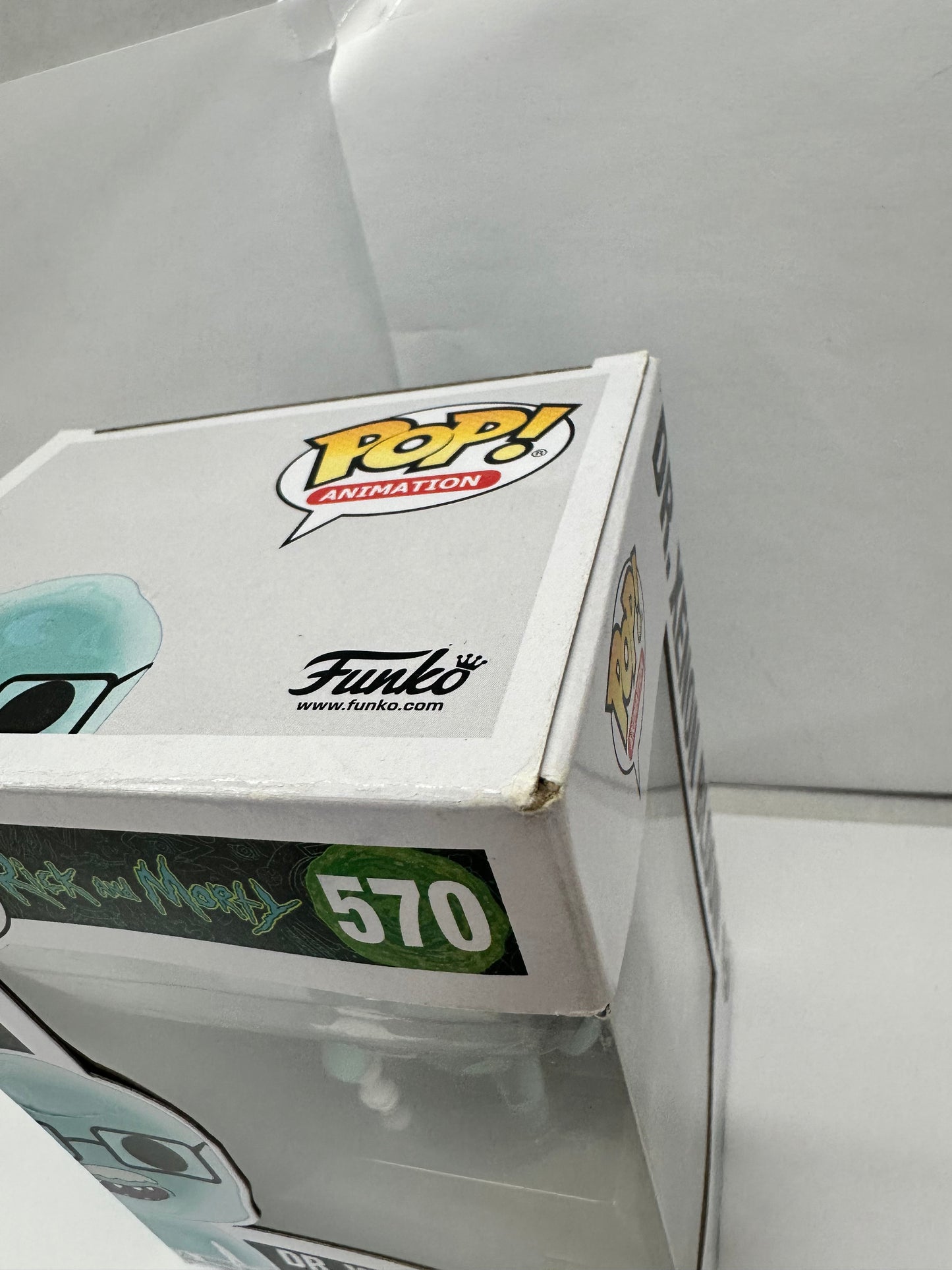 Funko POP Rick and Morty 570 Glows in the Dark Dr. Xenon Bloom