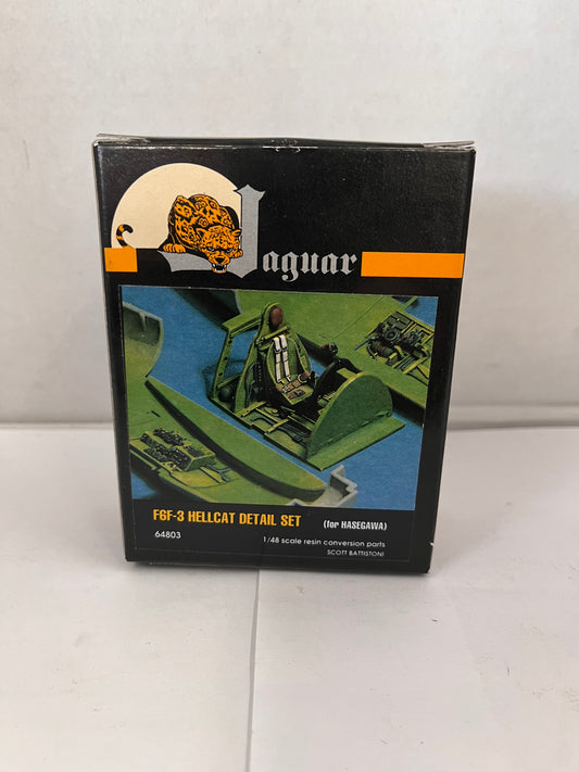 Jaguar 1/48 F6F-3 Hellcat Detail Set for Hasegawa 64803