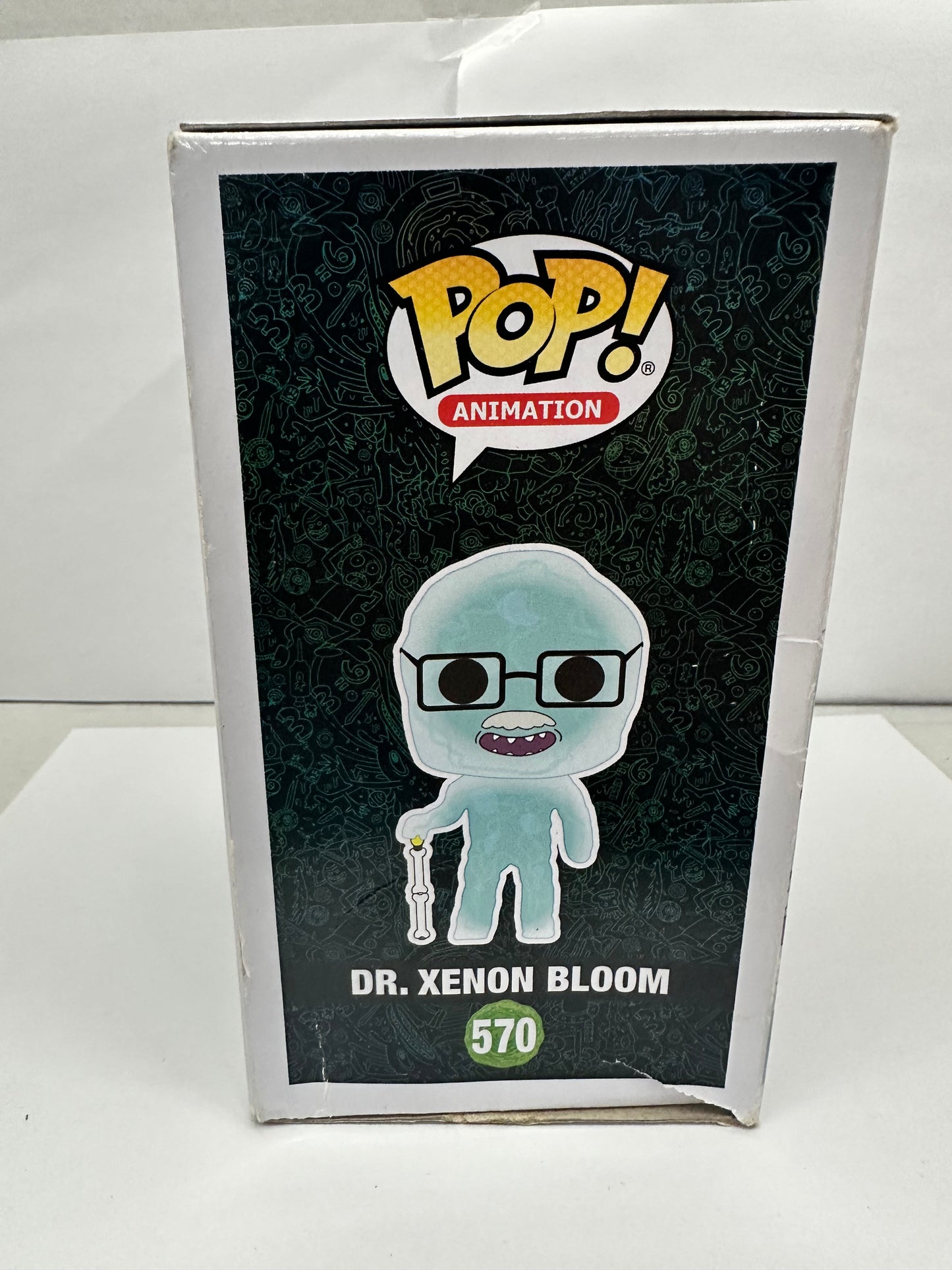 Funko POP Rick and Morty 570 Glows in the Dark Dr. Xenon Bloom
