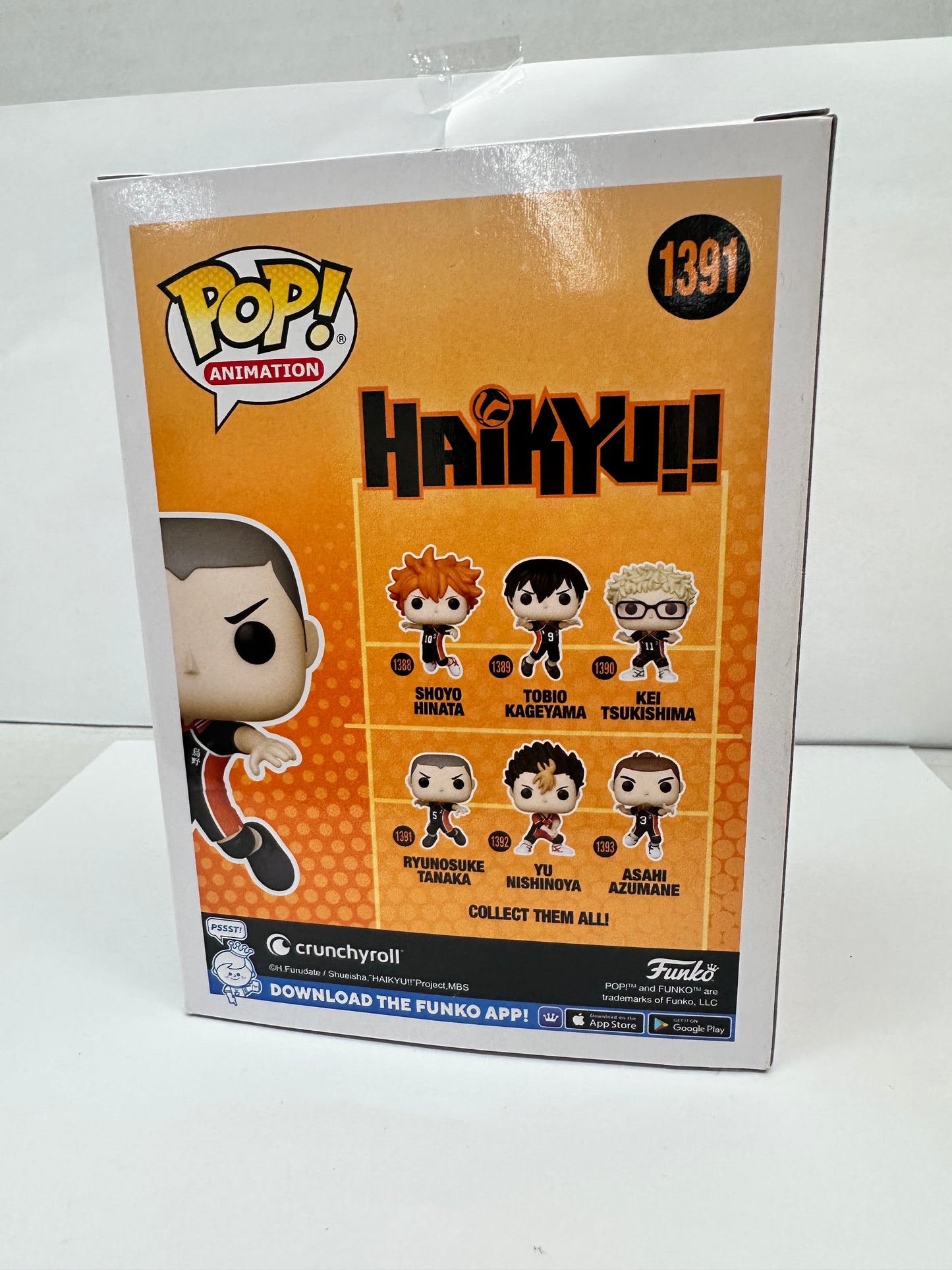 Funko Haikyu POP Ryunosuke Tanaka Vinyl Figure NEW