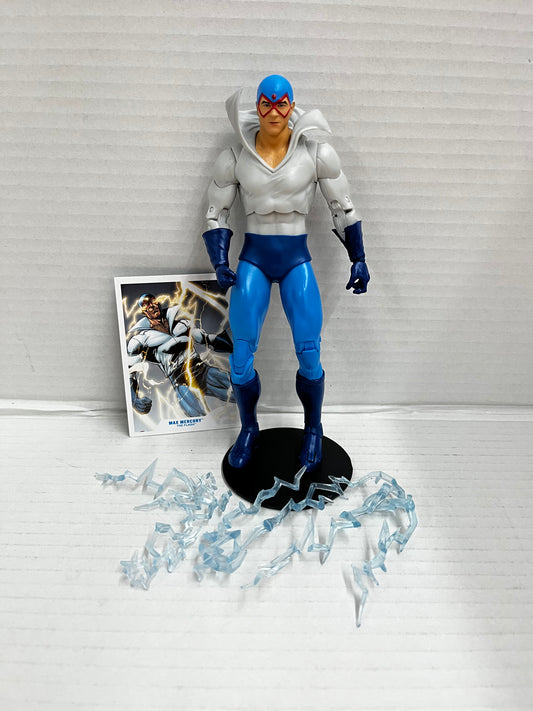 McFarlane Toys DC Multiverse Max Mercury 7” Action Figure Complete Loose W/ Card