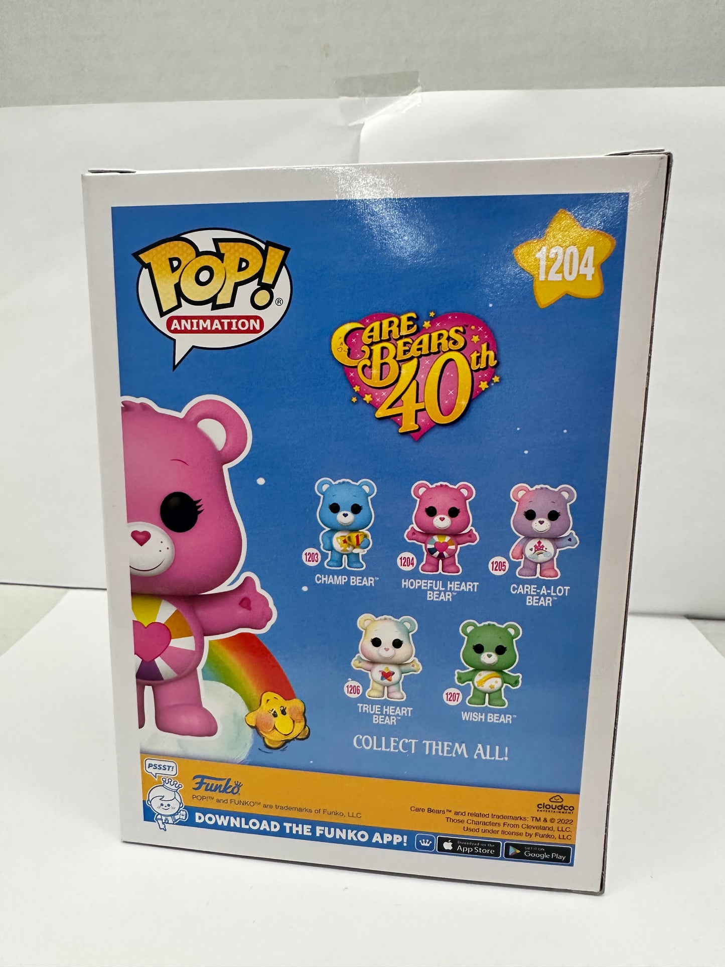 Hopeful Heart Bear | Care Bears 40th | Funko Pop Animation 1204
