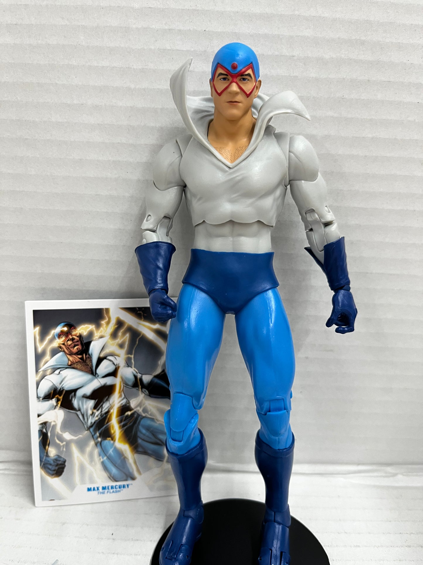 McFarlane Toys DC Multiverse Max Mercury 7” Action Figure Complete Loose W/ Card