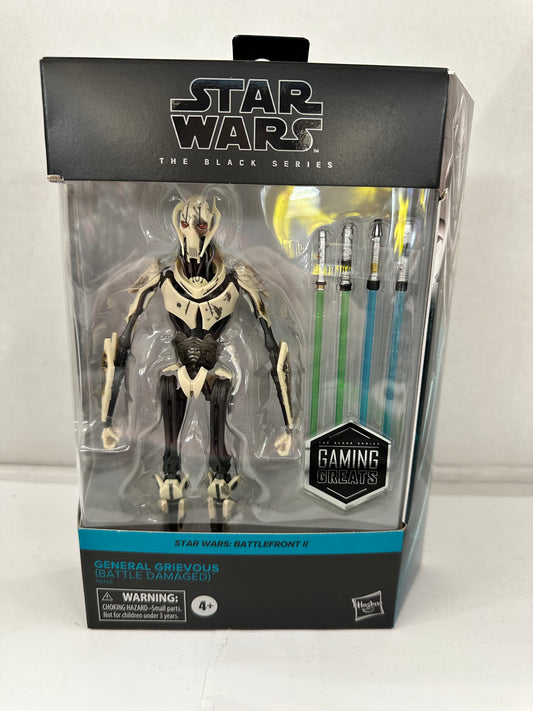 2023 Star Wars Black Gaming Greats 25 GENERAL GRIEVOUS 6" Deluxe Hasbro Figure