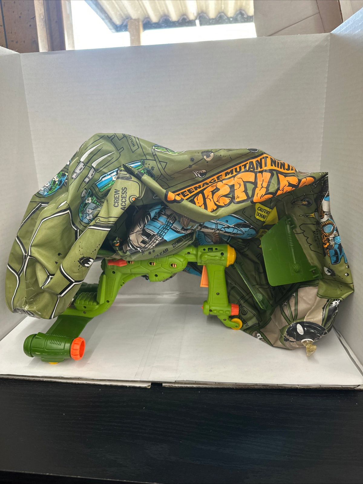 Vintage 1988 TMNT Teenage Mutant Ninja Turtles Blimp - Incomplete