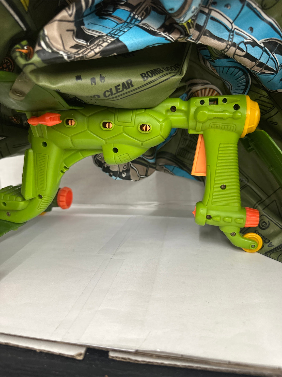Vintage 1988 TMNT Teenage Mutant Ninja Turtles Blimp - Incomplete