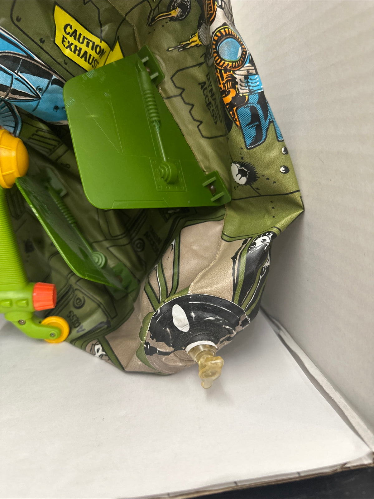 Vintage 1988 TMNT Teenage Mutant Ninja Turtles Blimp - Incomplete